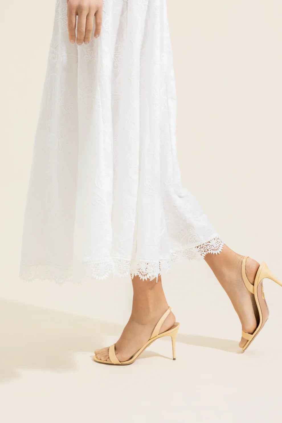 KALUA MAXI SKIRT WHITE