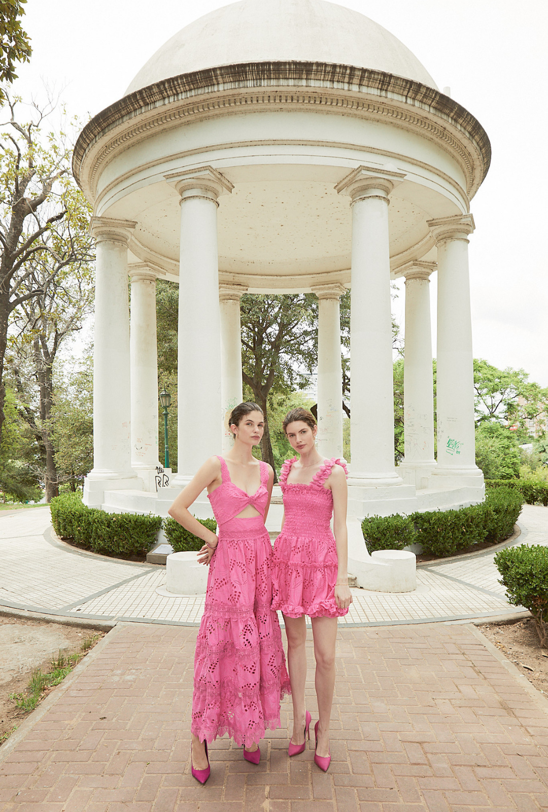 PAMELA DRESS MAGENTA