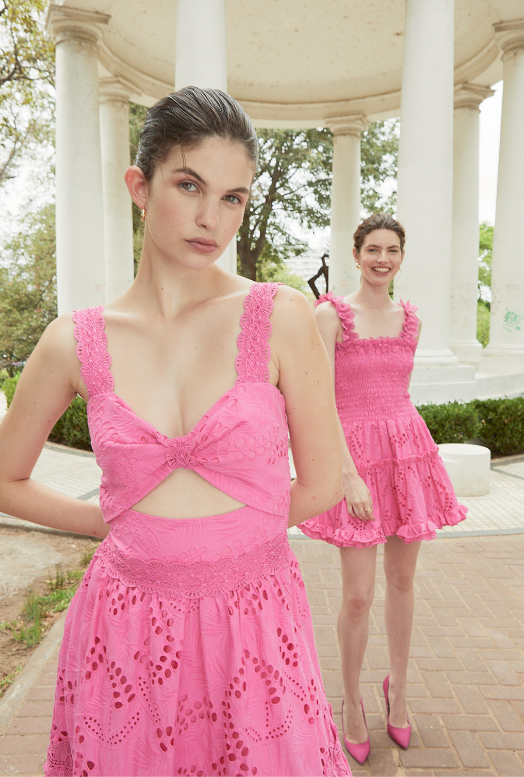 PAMELA DRESS MAGENTA