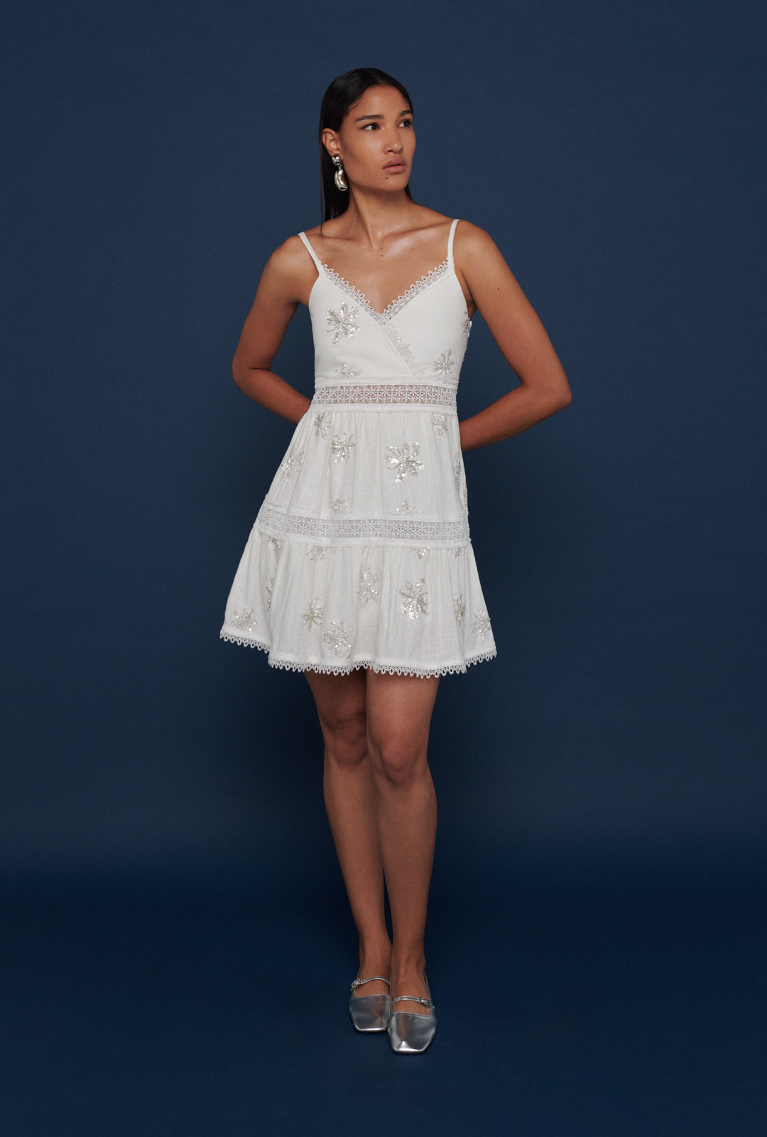 ANGEL MINI DRESS WHITE