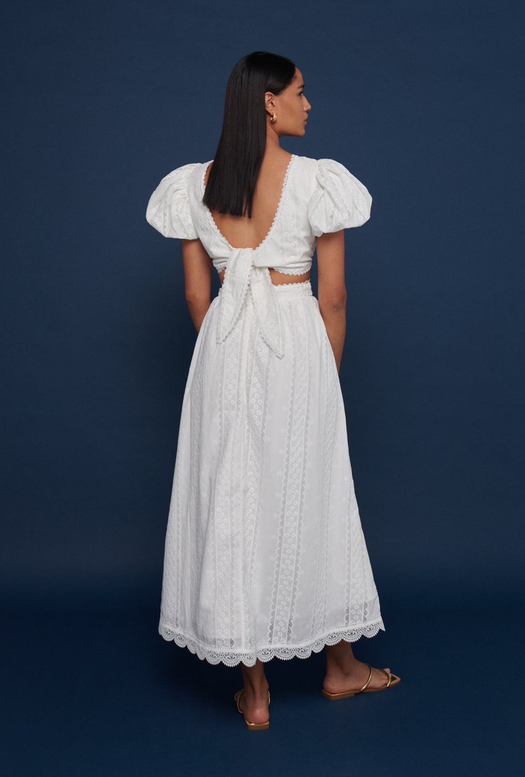 IRINA MAXI DRESS WHITE