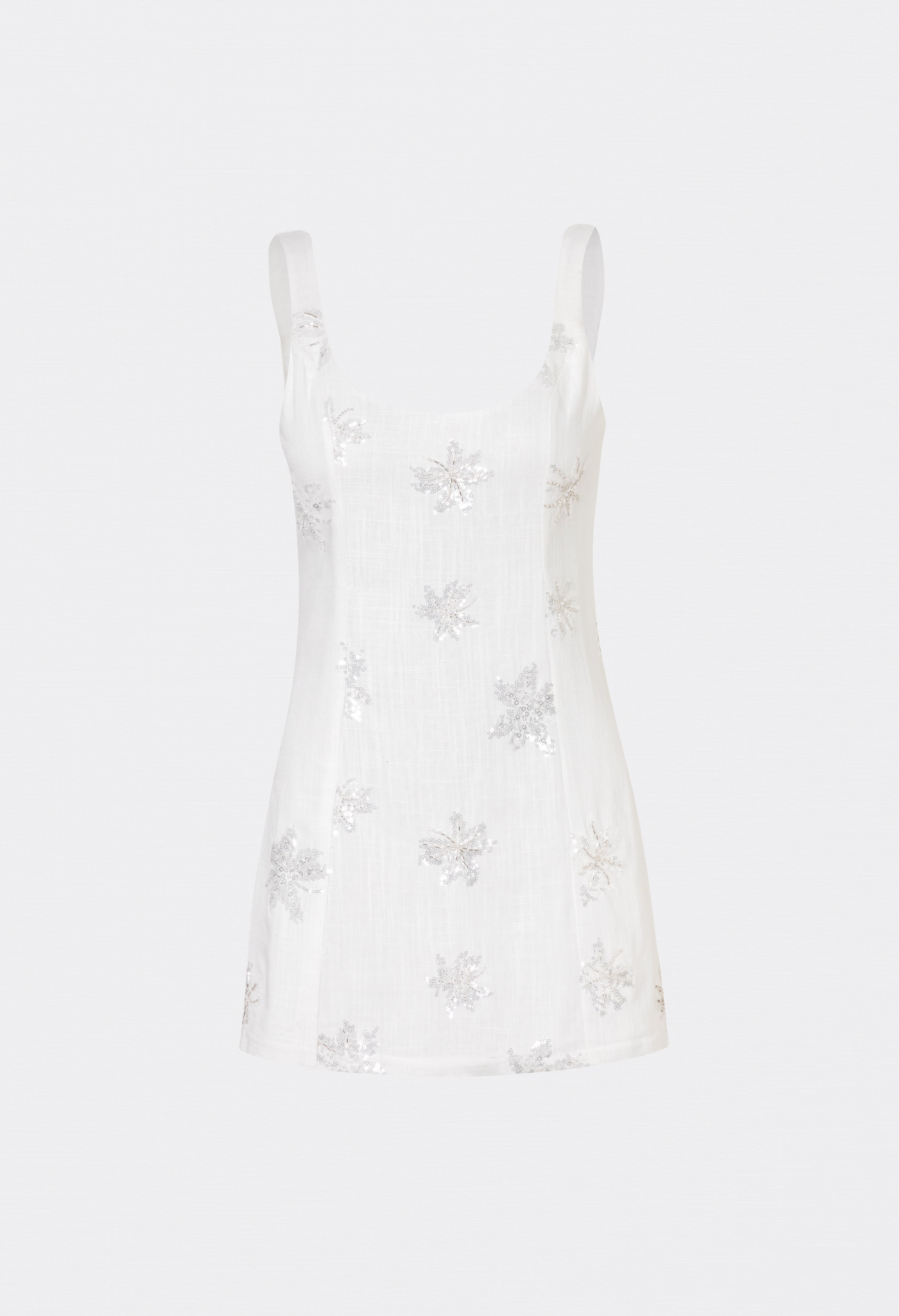 AMELIA MINI DRESS WHITE
