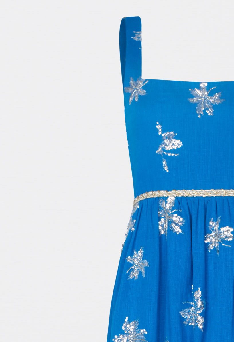 OLIVIA DRESS COBALT BLUE