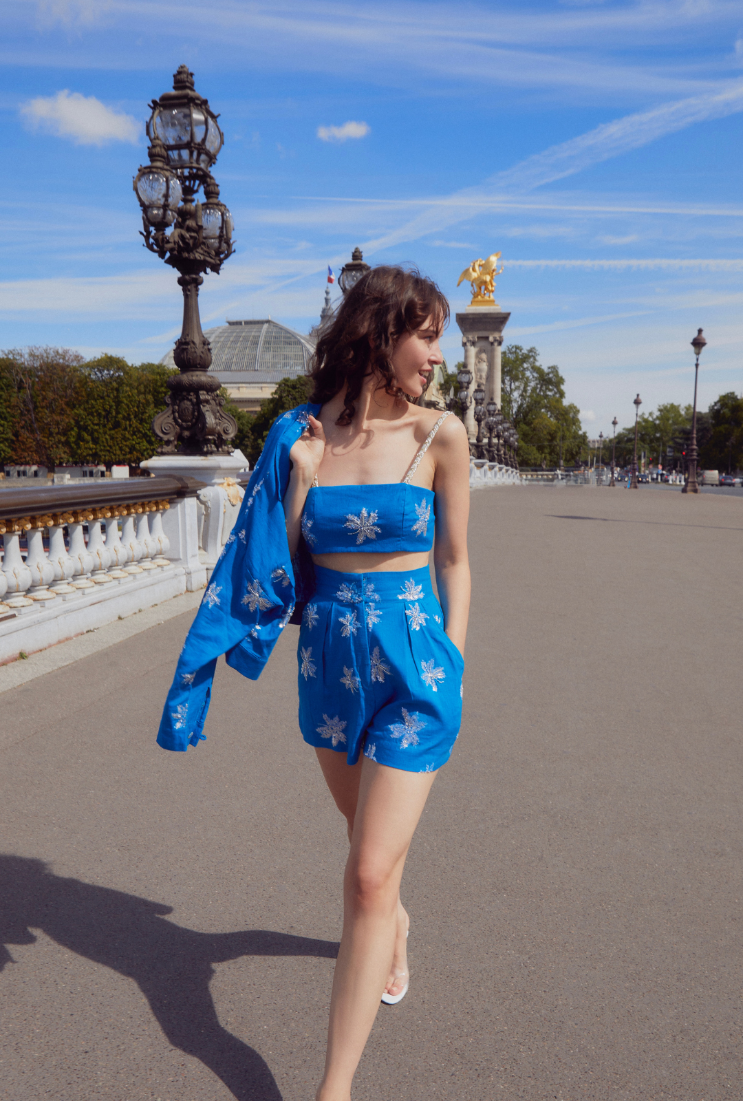 CELESTE SHORTS COBALT BLUE