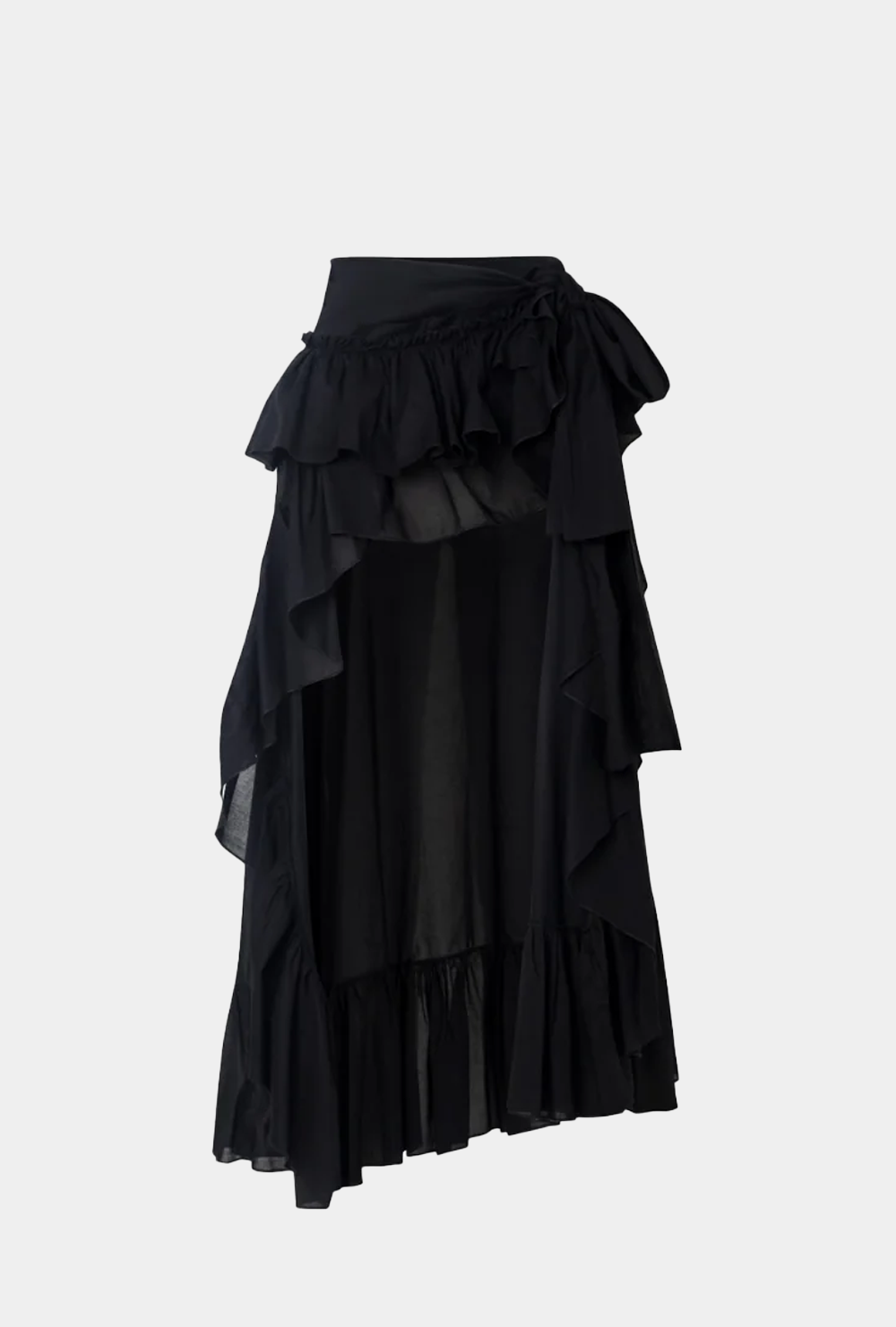 BAHAMAS WRAP SKIRT BLACK