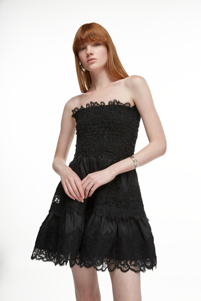 BRISA MINI DRESS BLACK