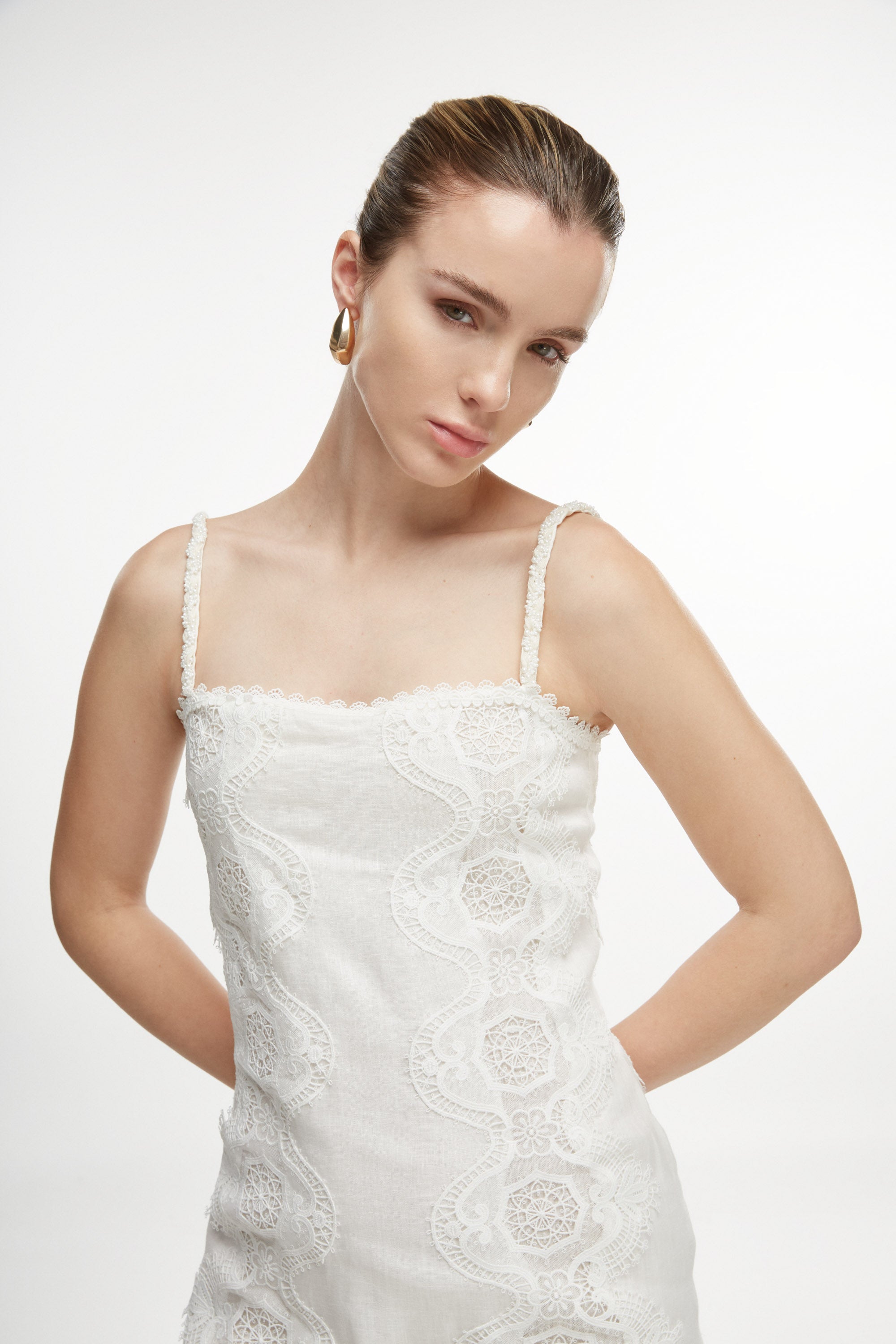 ROCIO MAXI DRESS WHITE