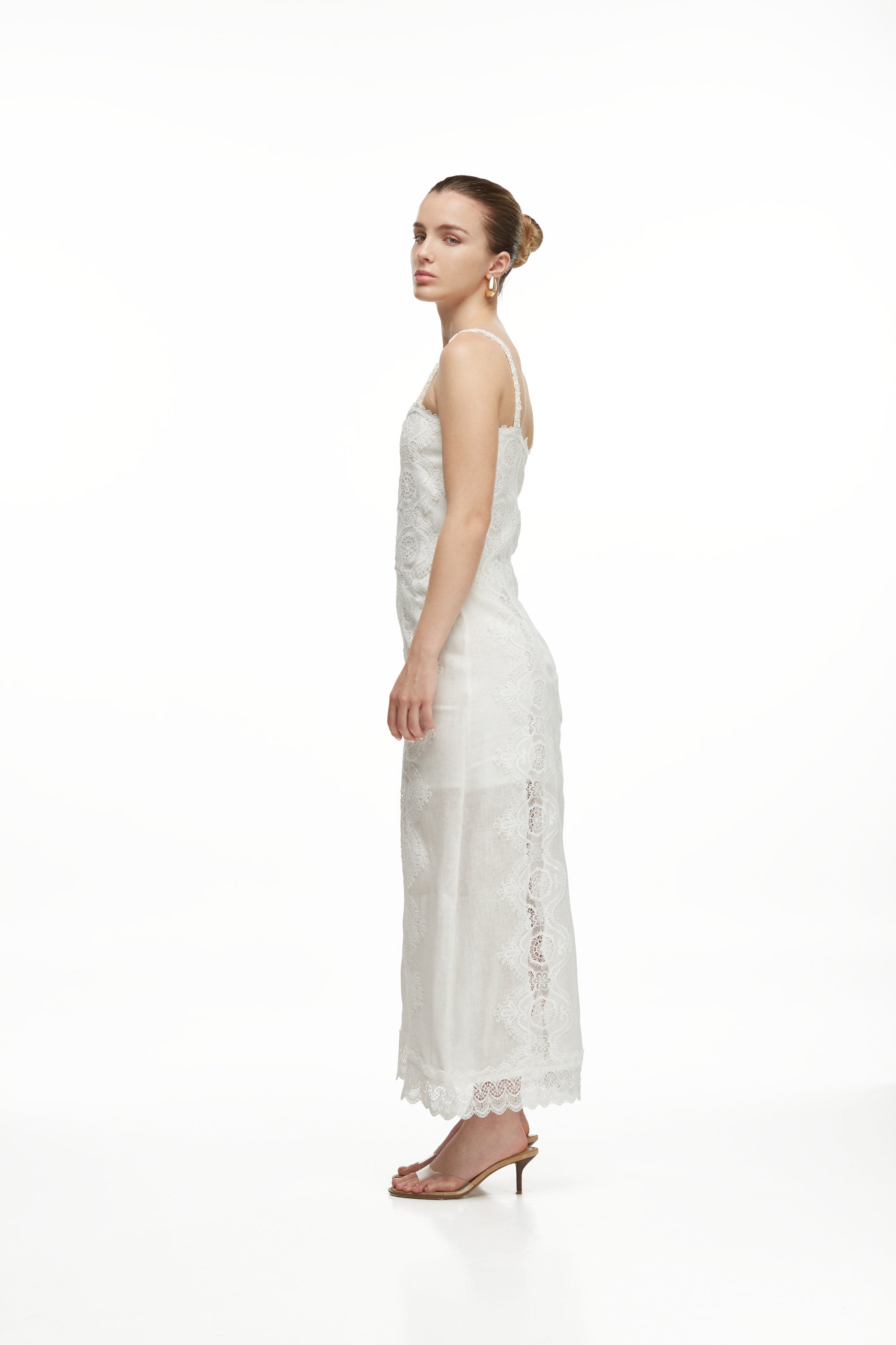 ROCIO MAXI DRESS WHITE