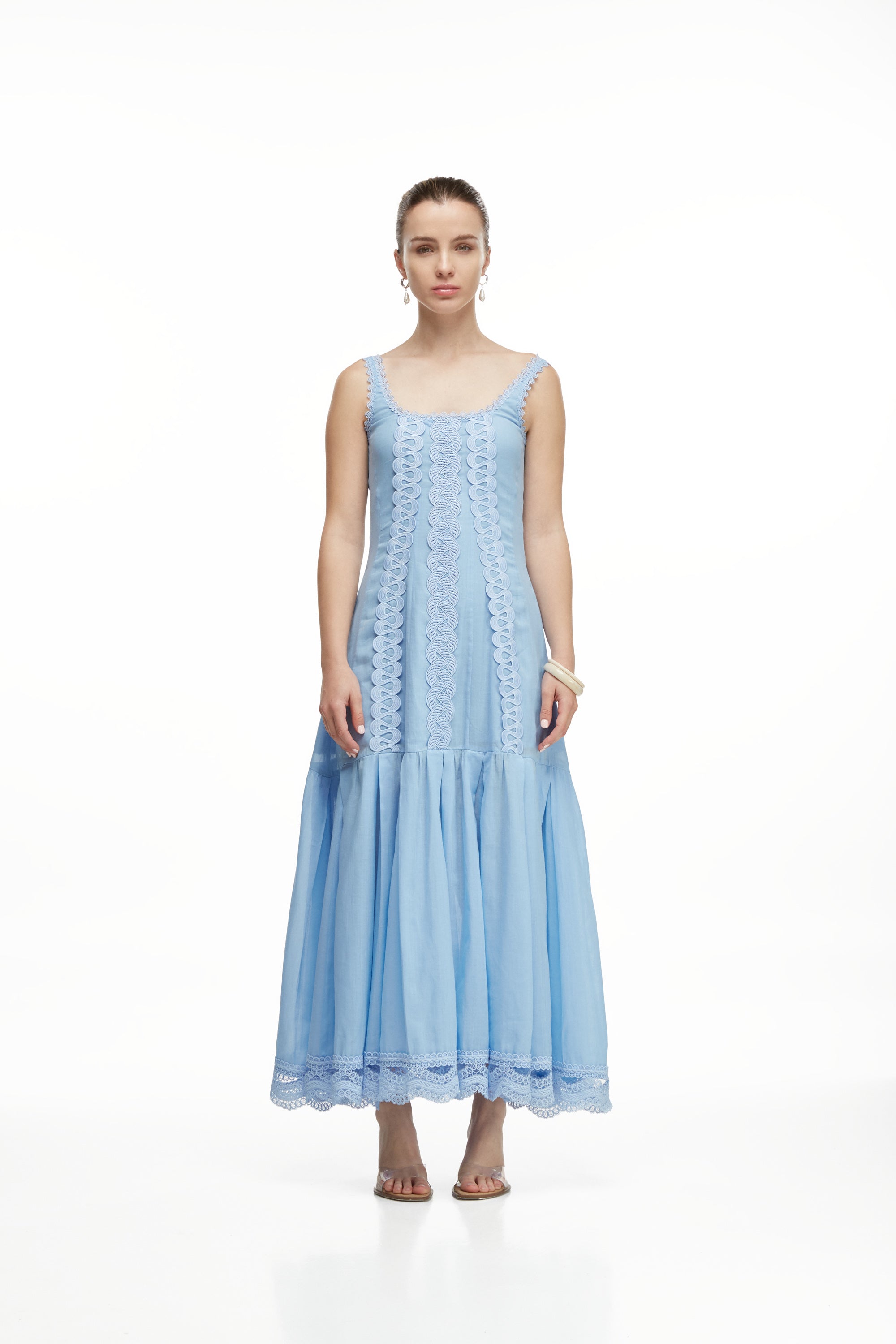 DESPERTAR MAXI DRESS BLUE