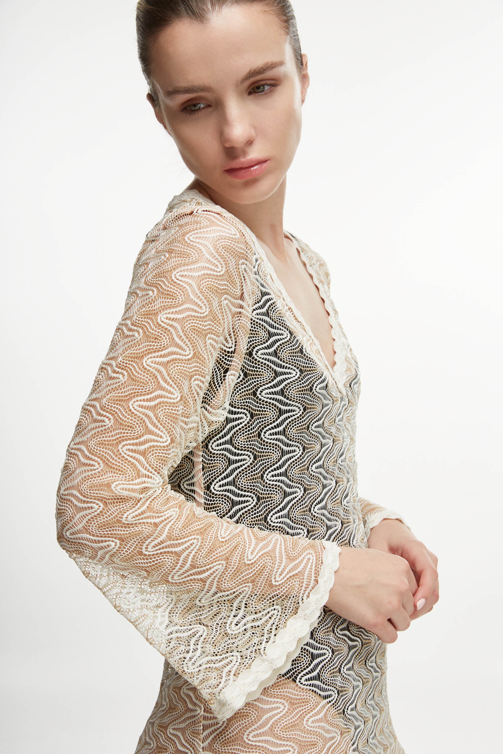 ESTELA MINI DRESS GOLD