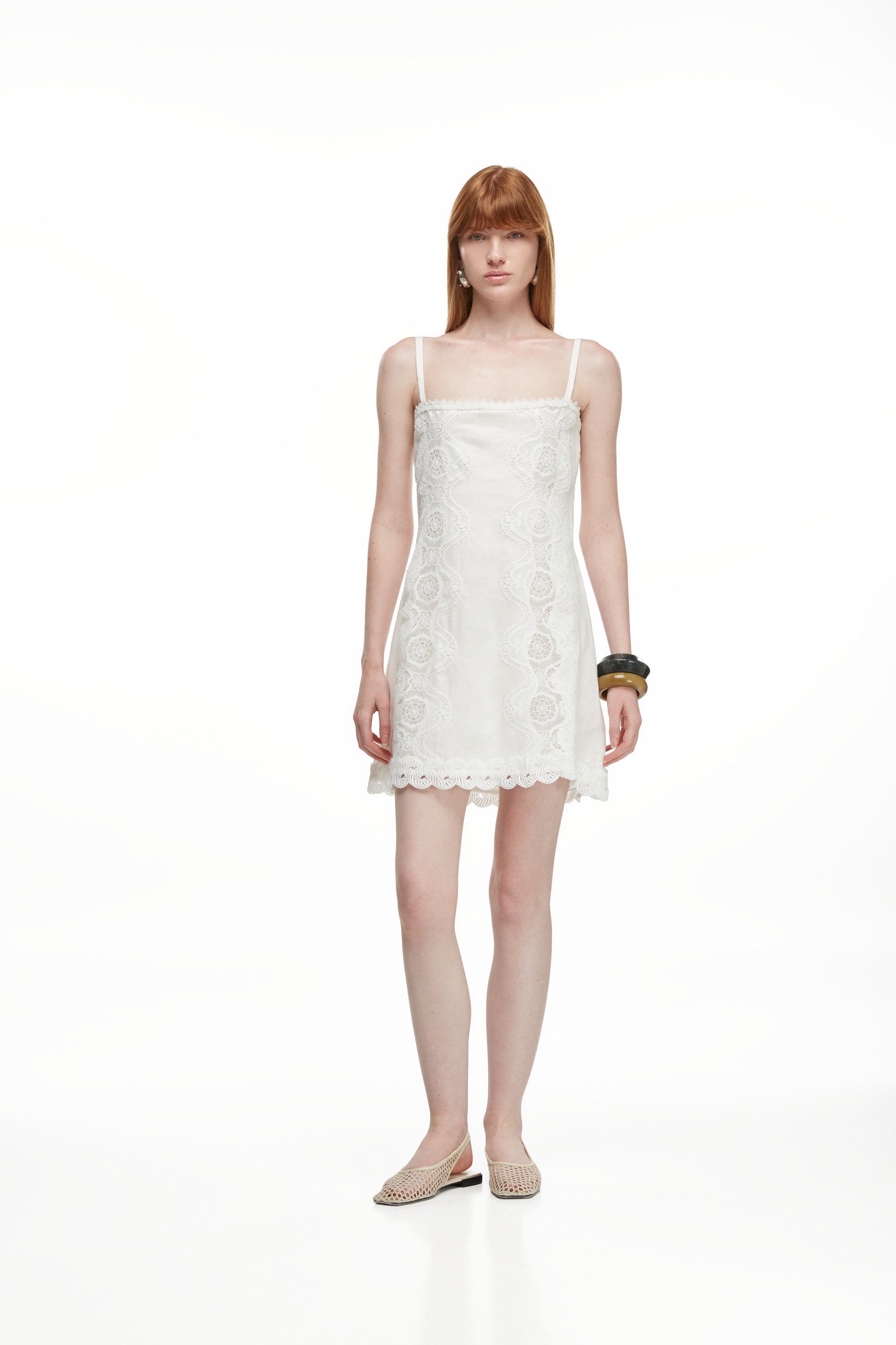 ROCIO MINI DRESS WHITE