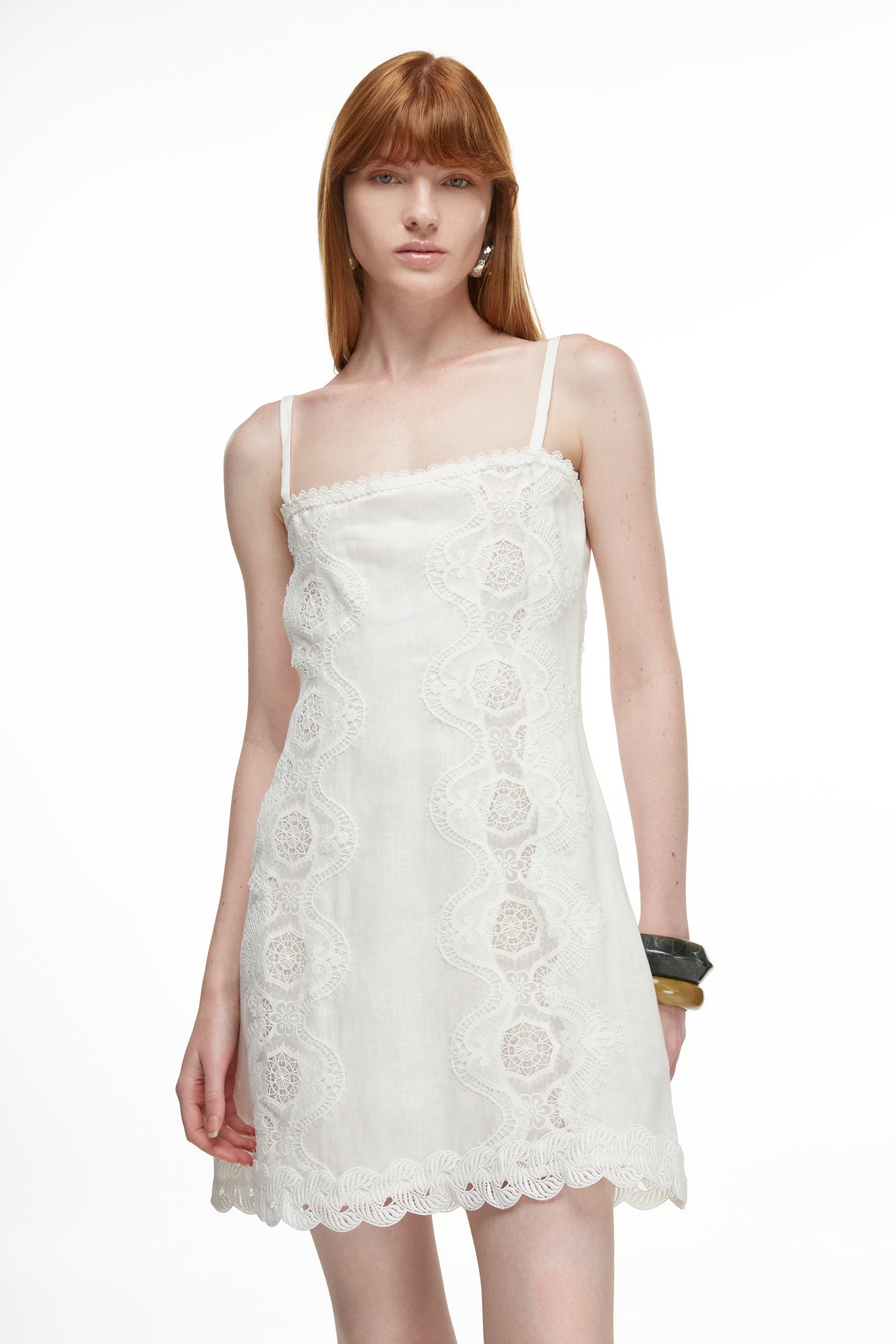 ROCIO MINI DRESS WHITE