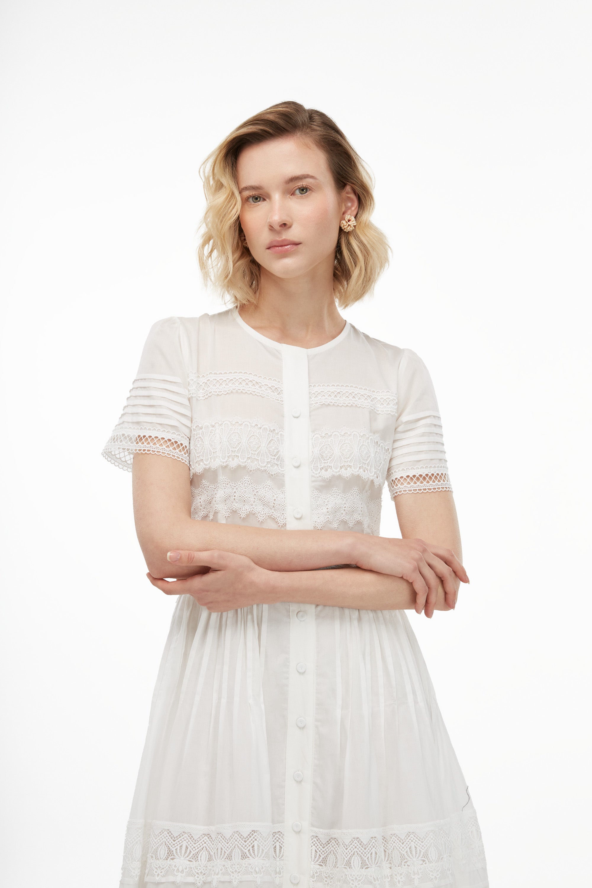 CAMILA DRESS WHITE