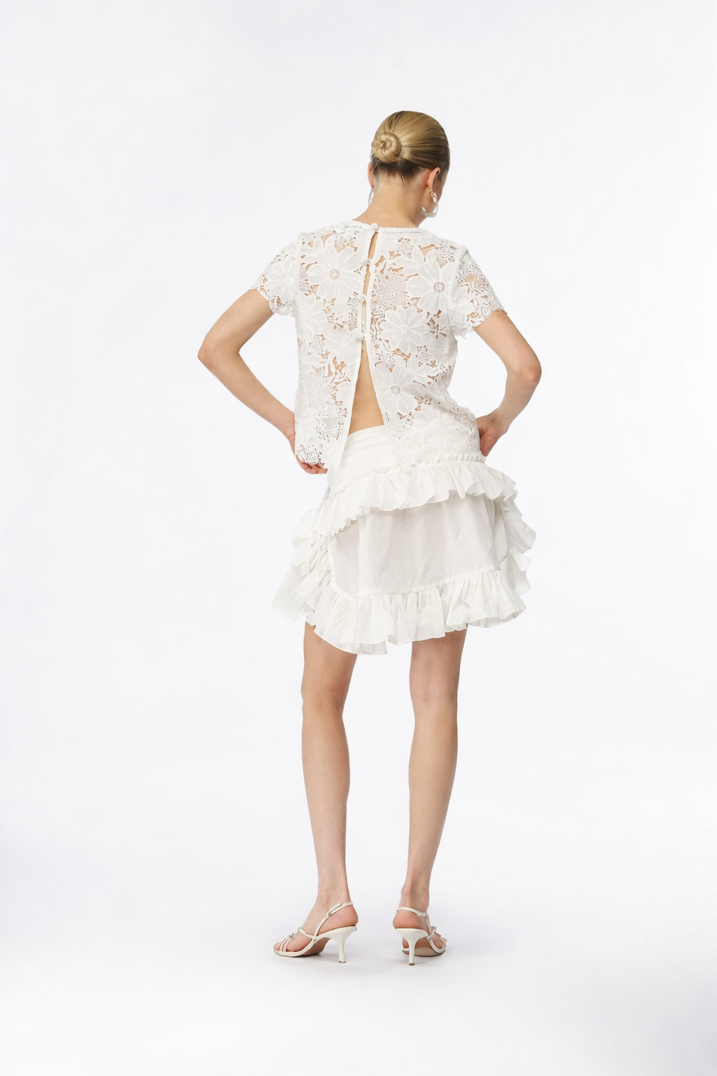 MARETTA MINI SKIRT WHITE