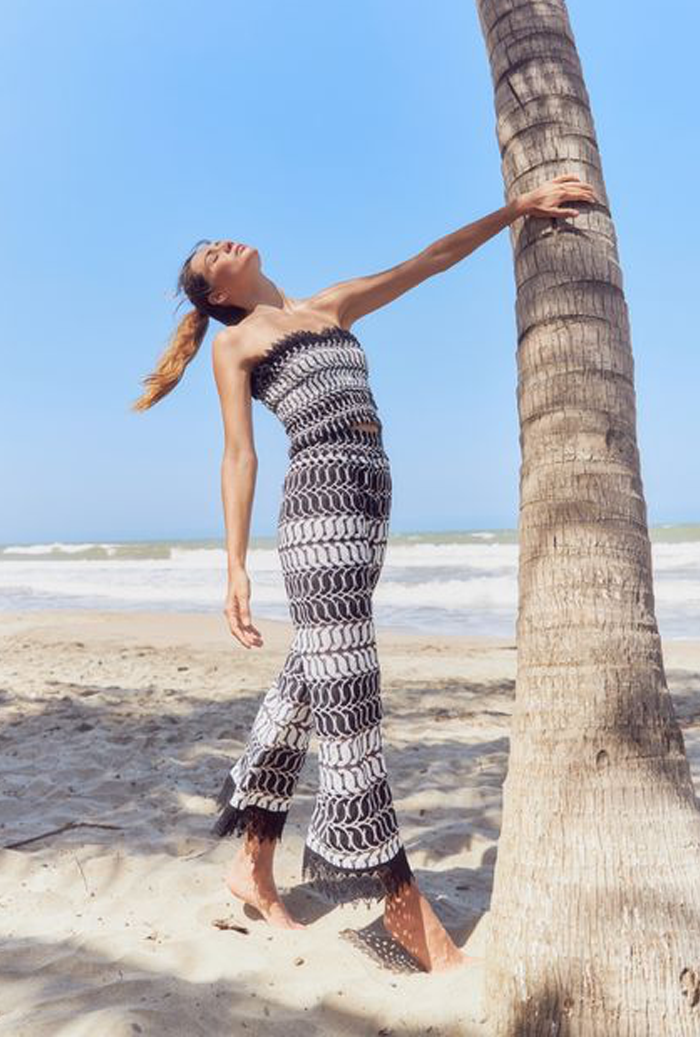 CORDILLERA PANTS BLACK/WHITE