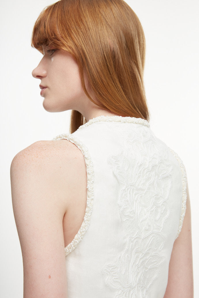 COSMA VEST WHITE