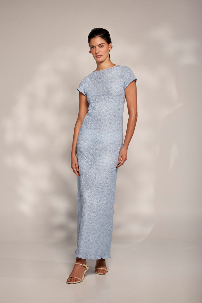 DARLA MAXI DRESS BLUE