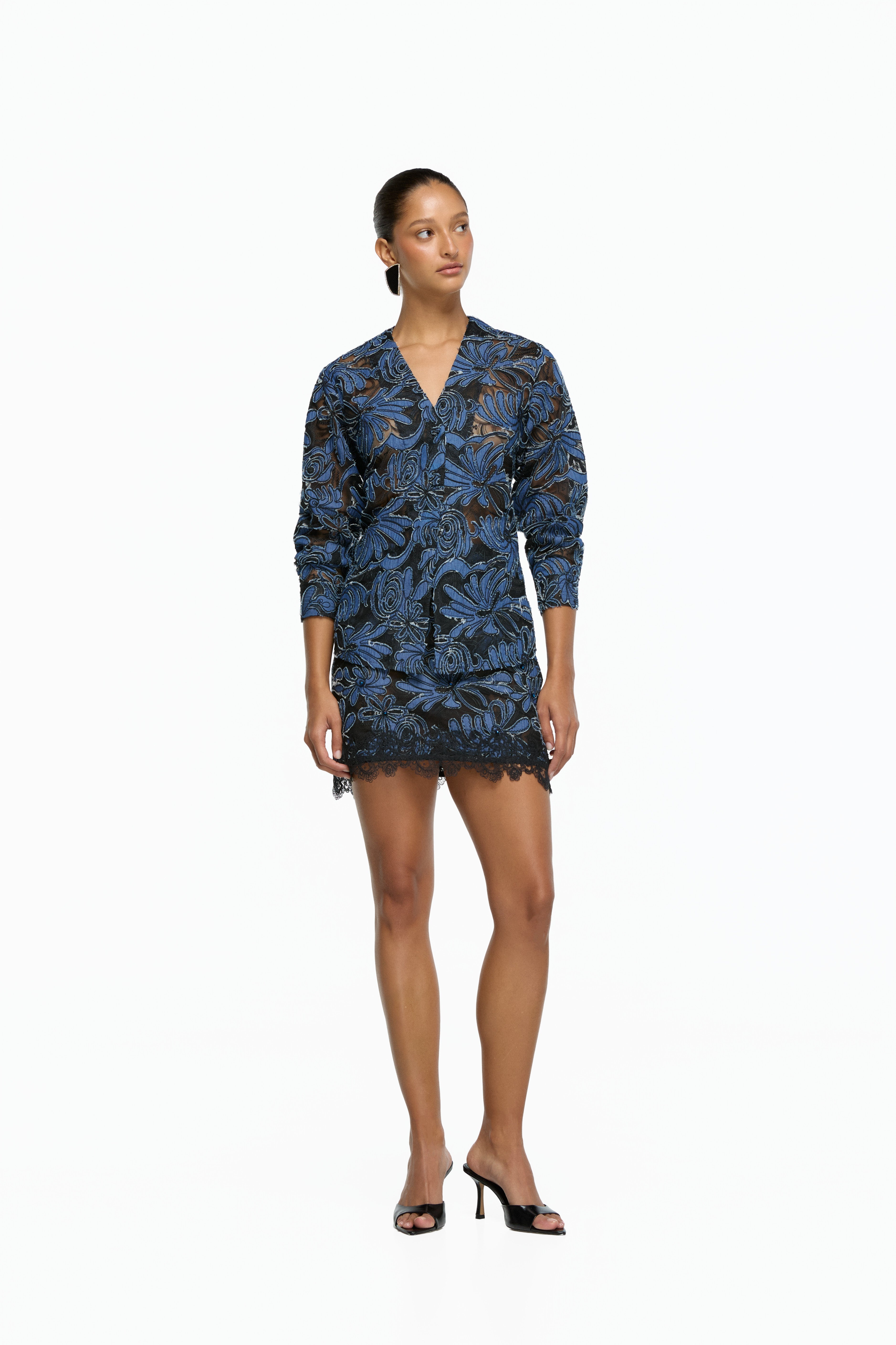 DESTINE MINI SKIRT NAVY