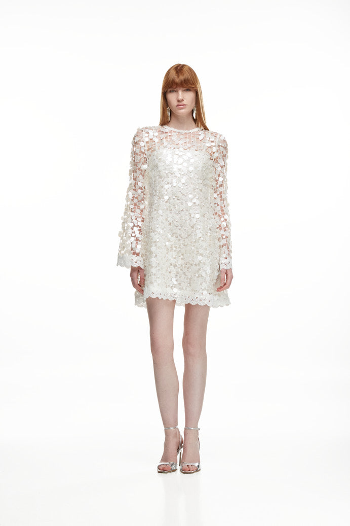 ECLIPSE MINI DRESS WHITE