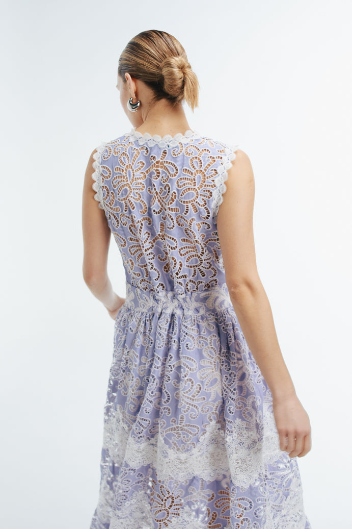 GAIA MAXI DRESS BLUE