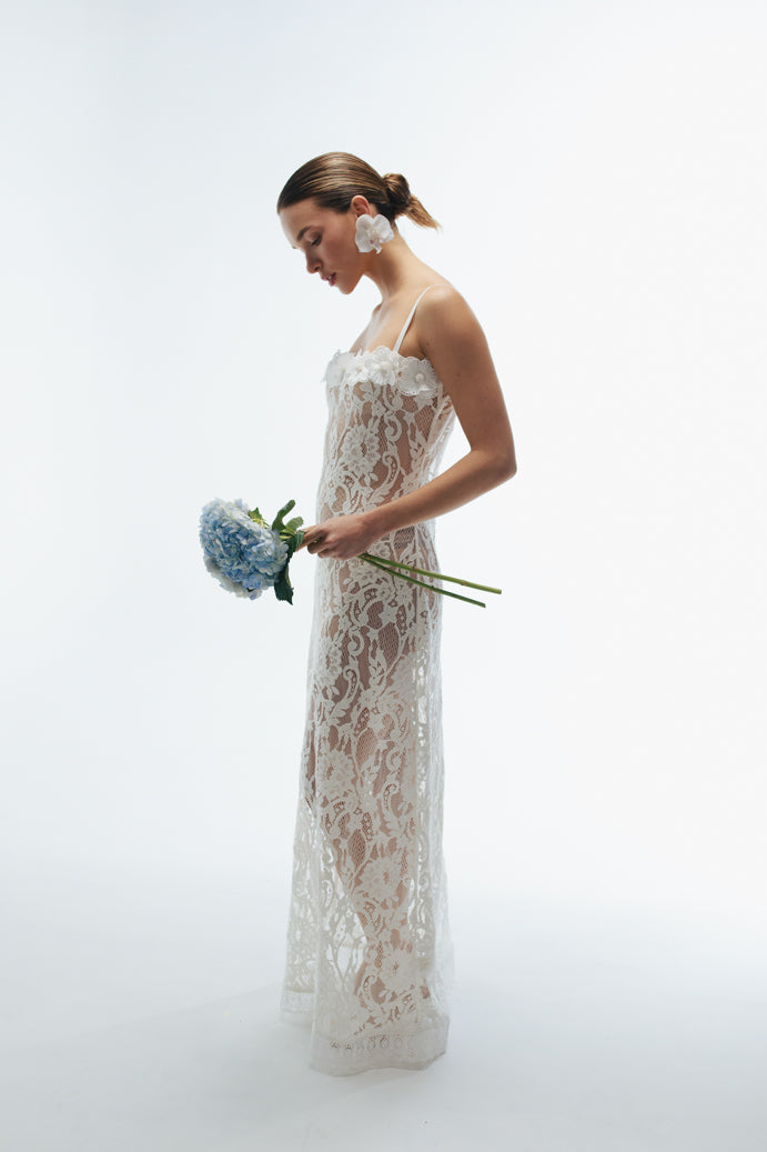 MARQUESA MAXI DRESS WHITE