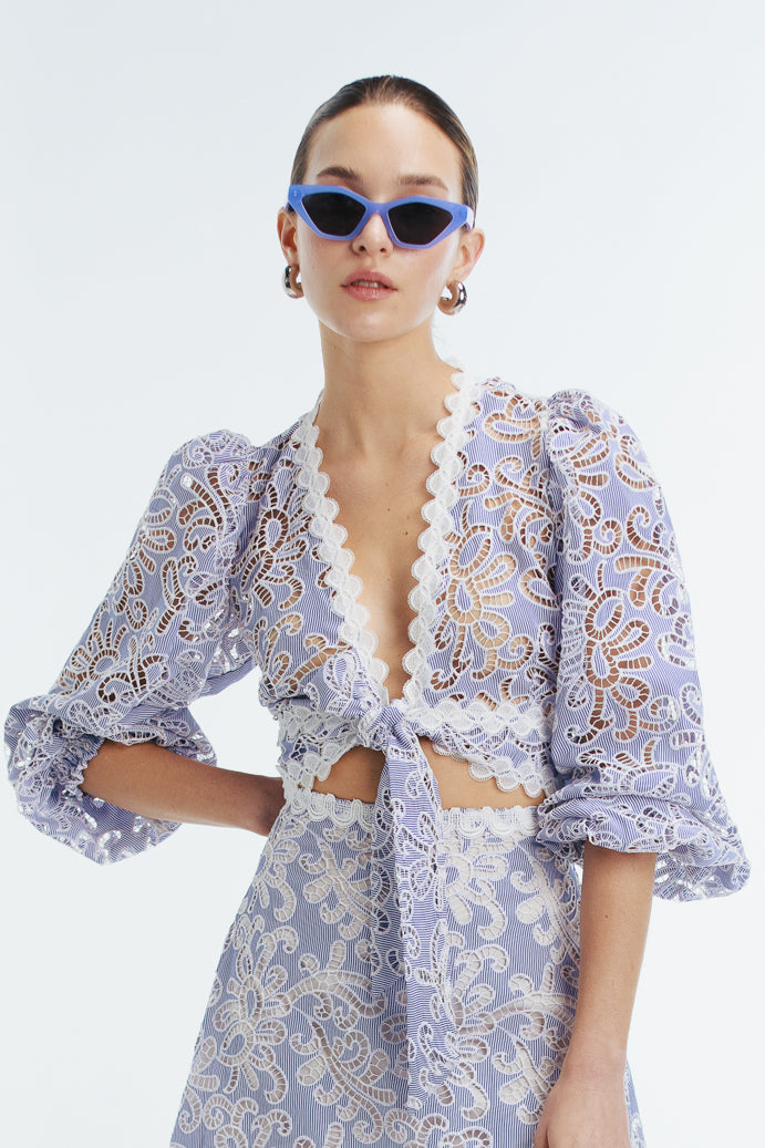 CECIL TOP BLUE