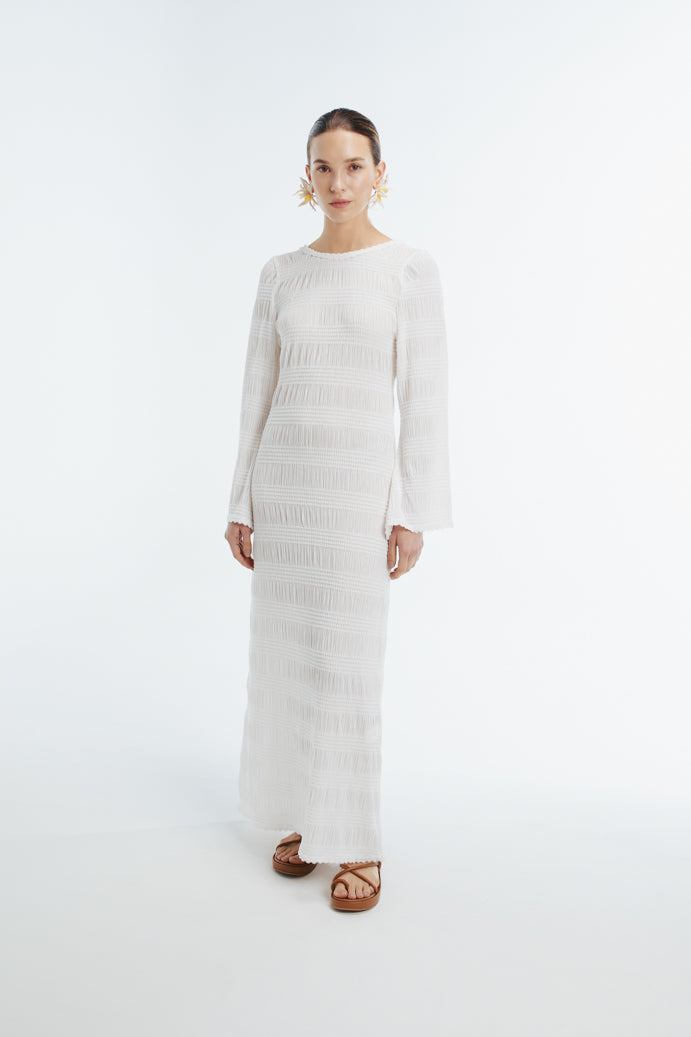 cabana maxi dress CABANA MAXI DRESS White XL