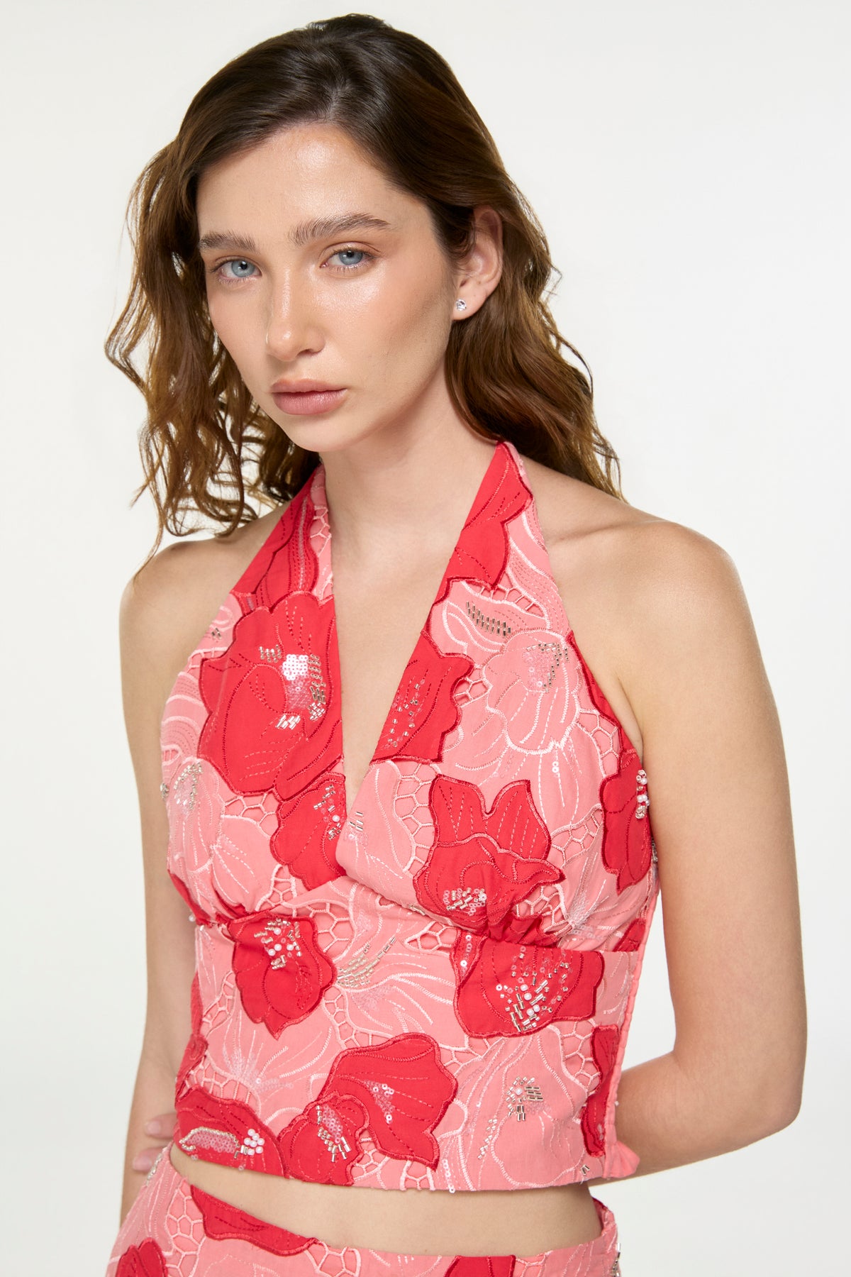 GIULIA TOP RED