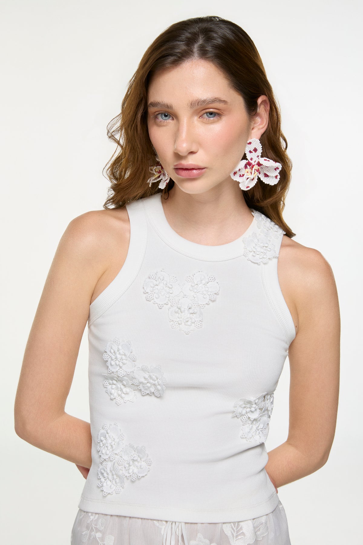 LUMA TANK TOP WHITE