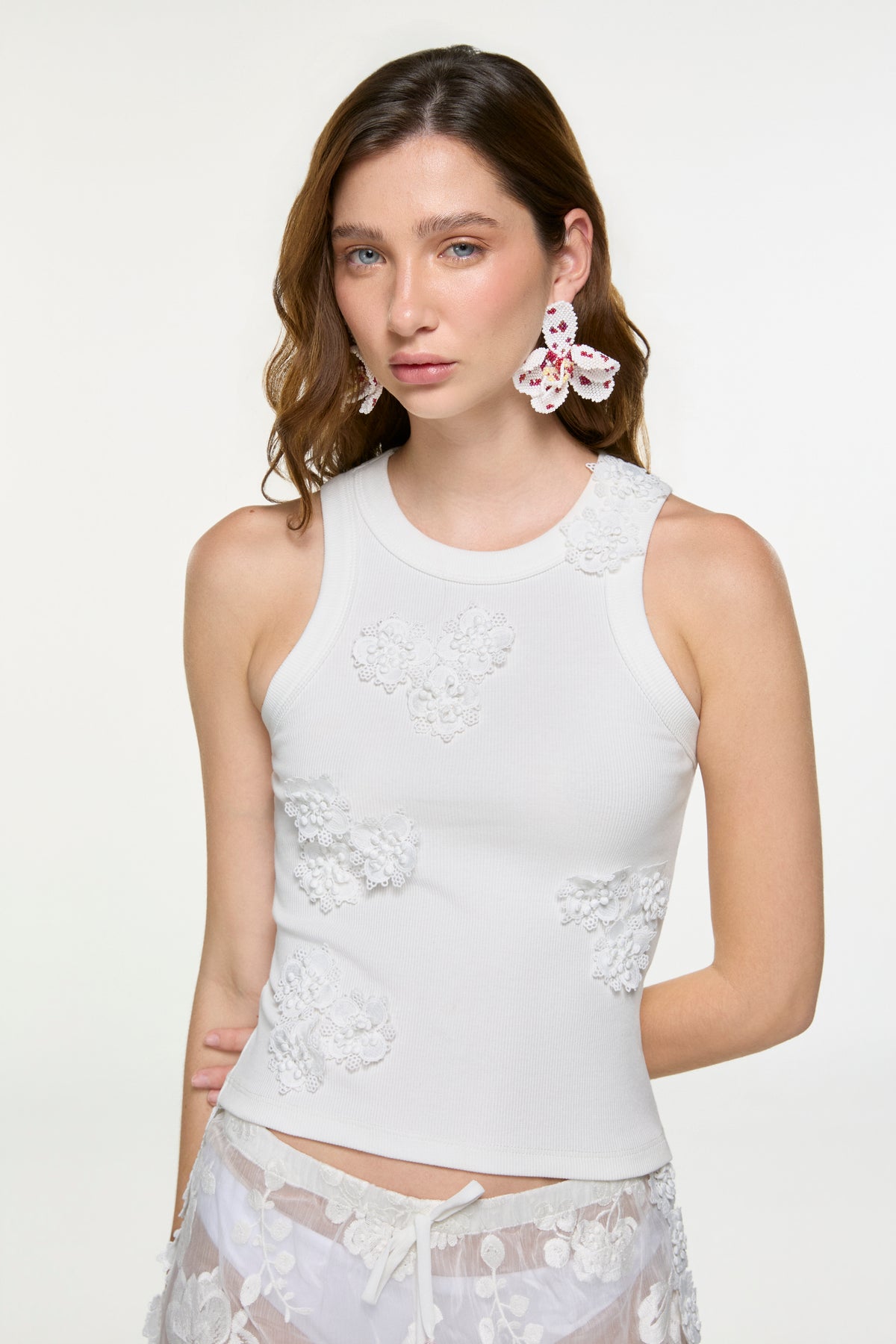 LUMA TANK TOP WHITE
