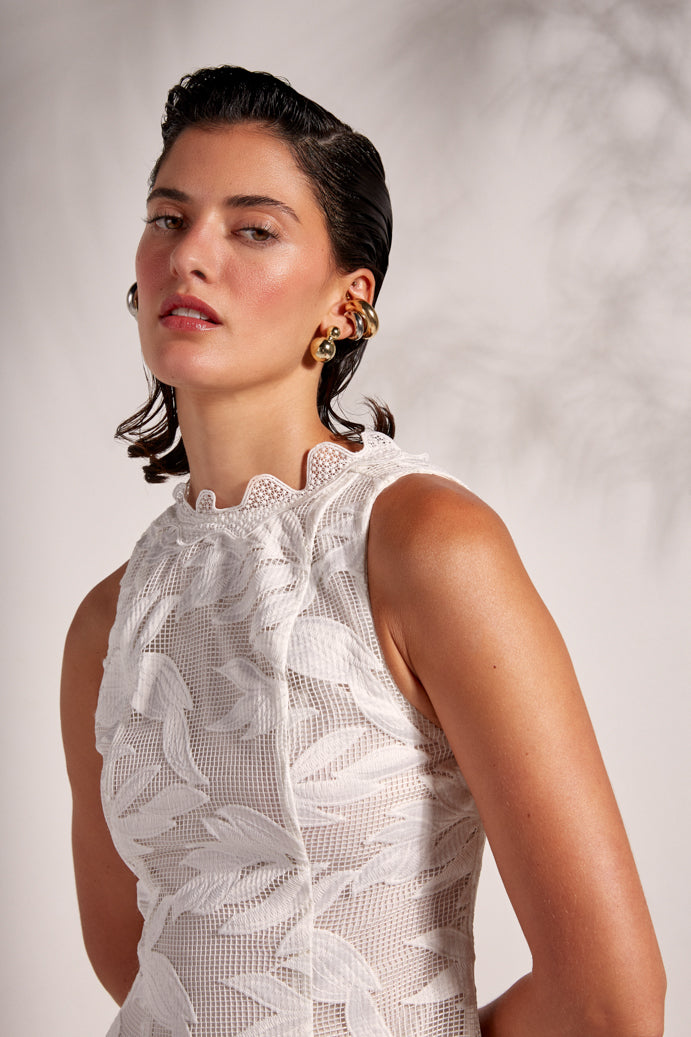 MALI MINI DRESS WHITE