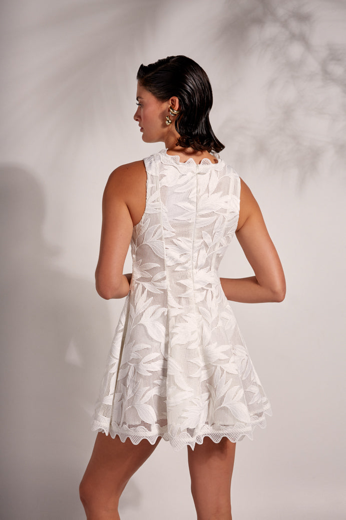 MALI MINI DRESS WHITE