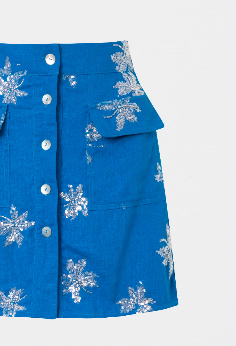 MARGOT SKIRT COBALT BLUE