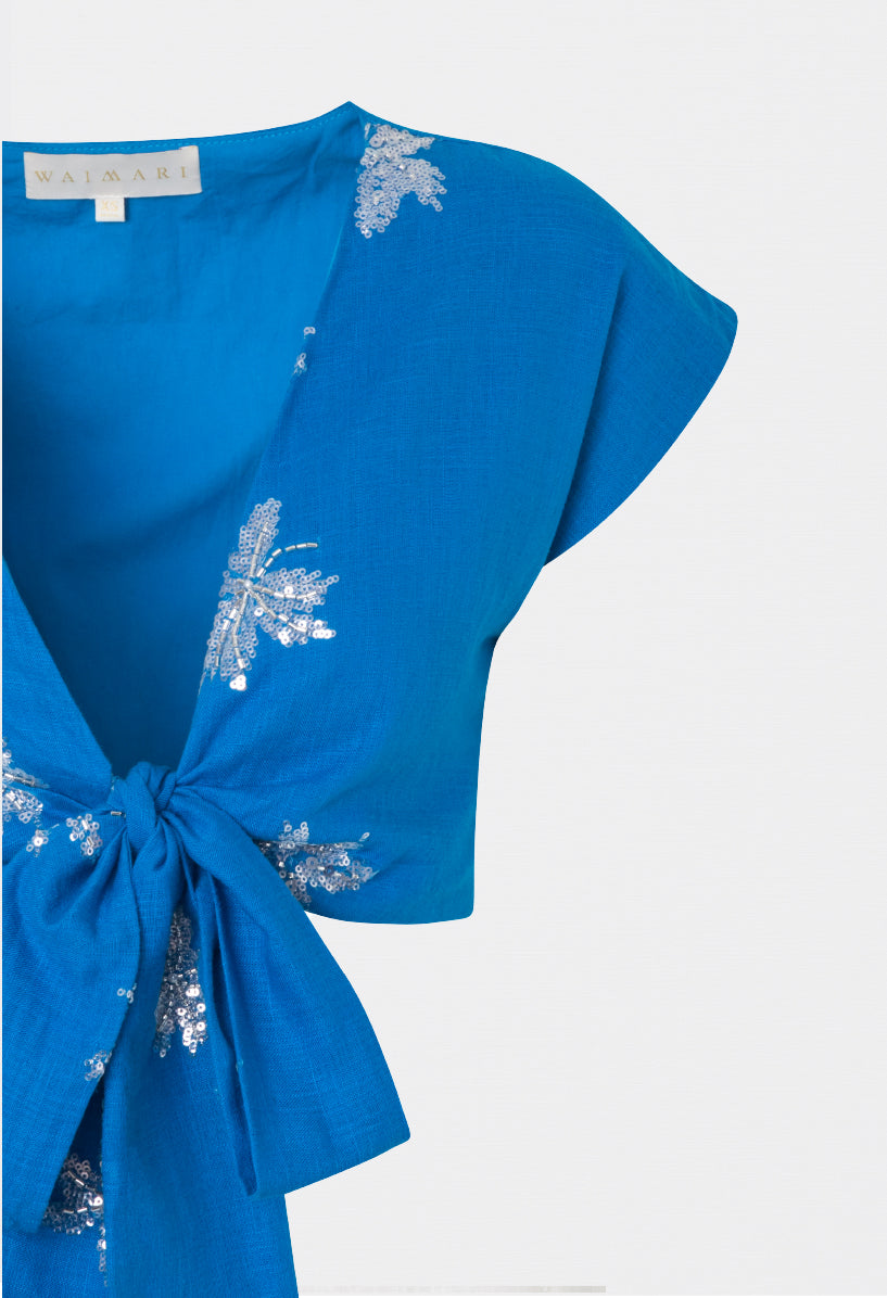 MARGOT TOP COBALT BLUE