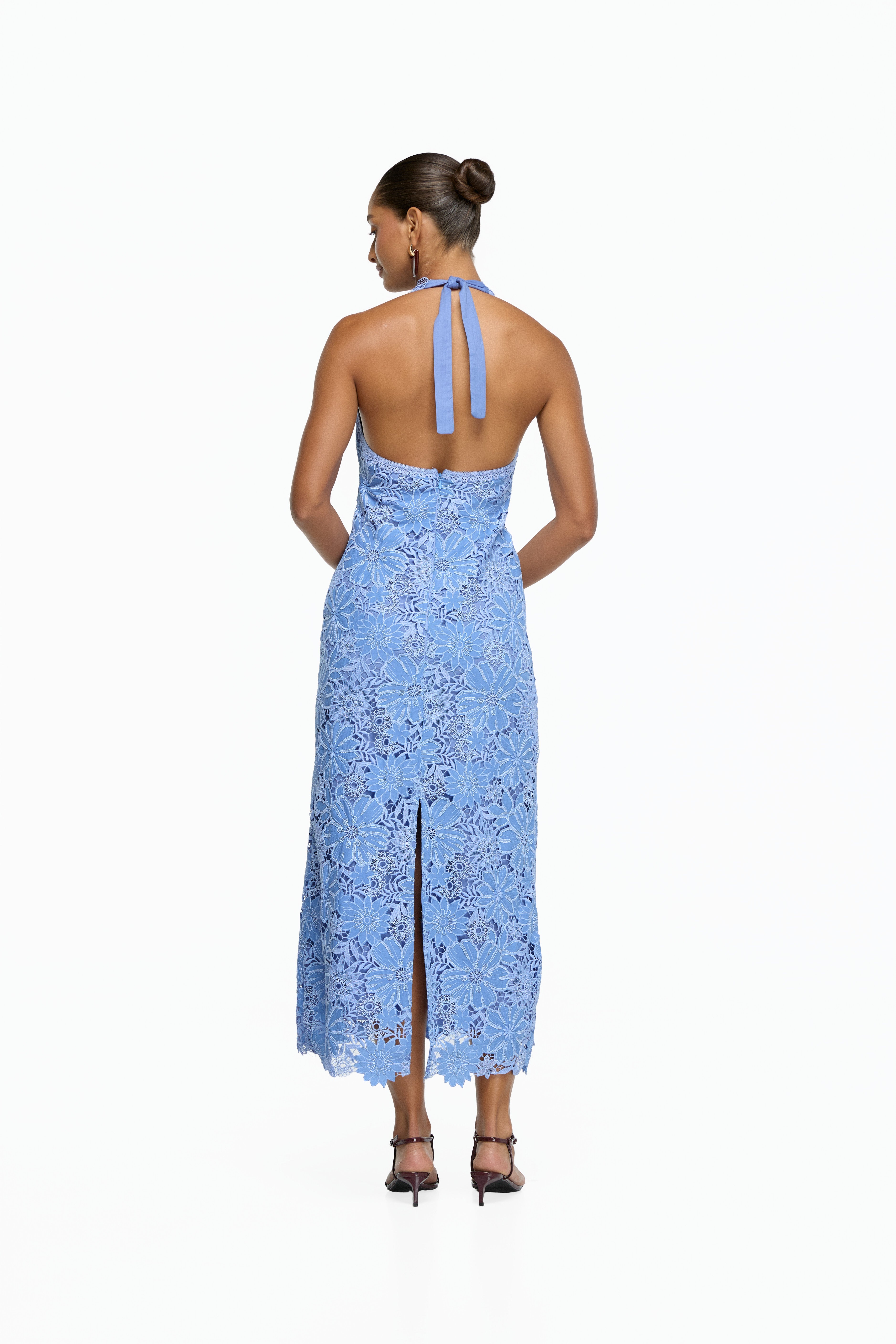 ODETTE MAXI DRESS BLUE
