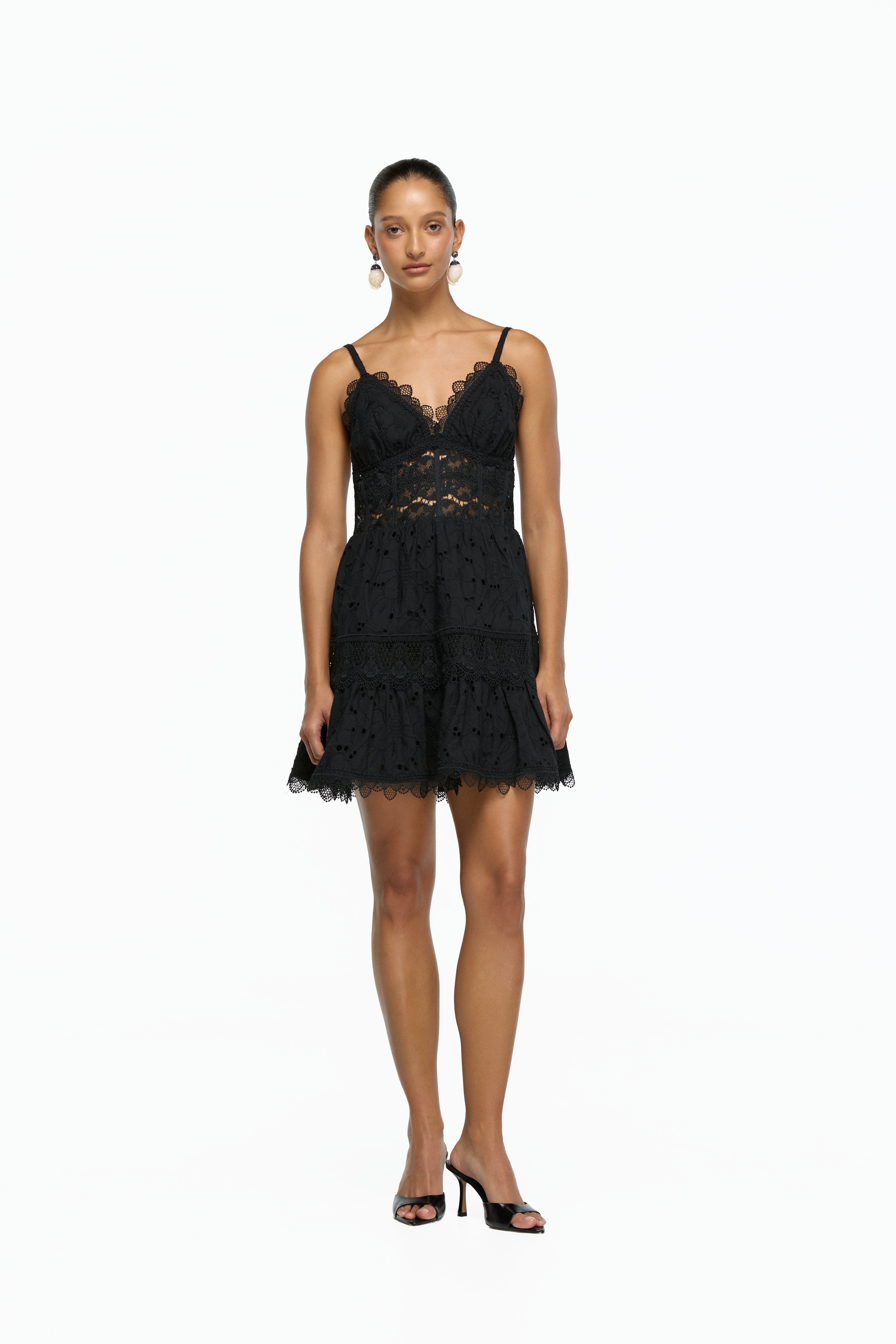 PENELOPE MINI DRESS BLACK