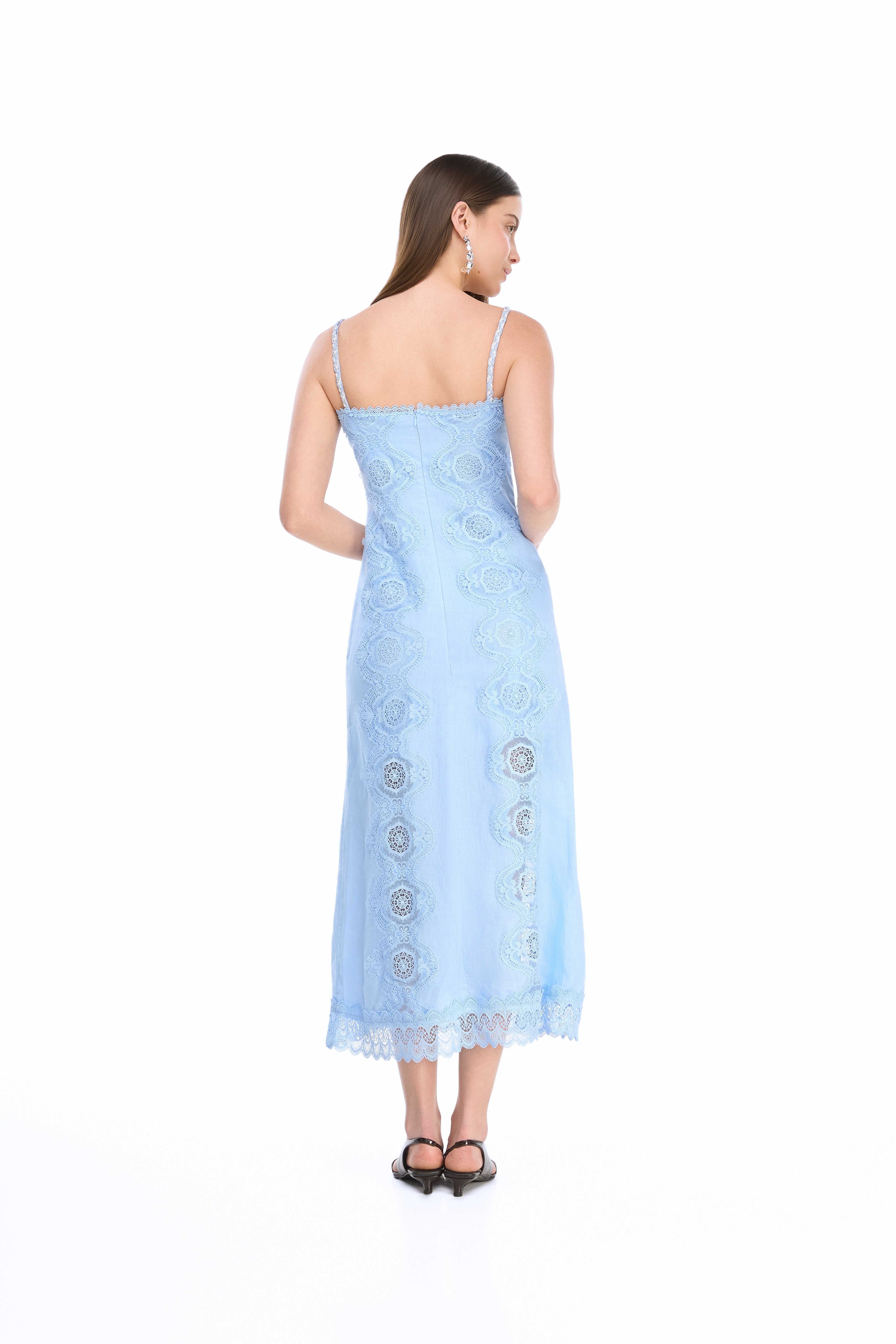 ROCIO MAXI DRESS BLUE