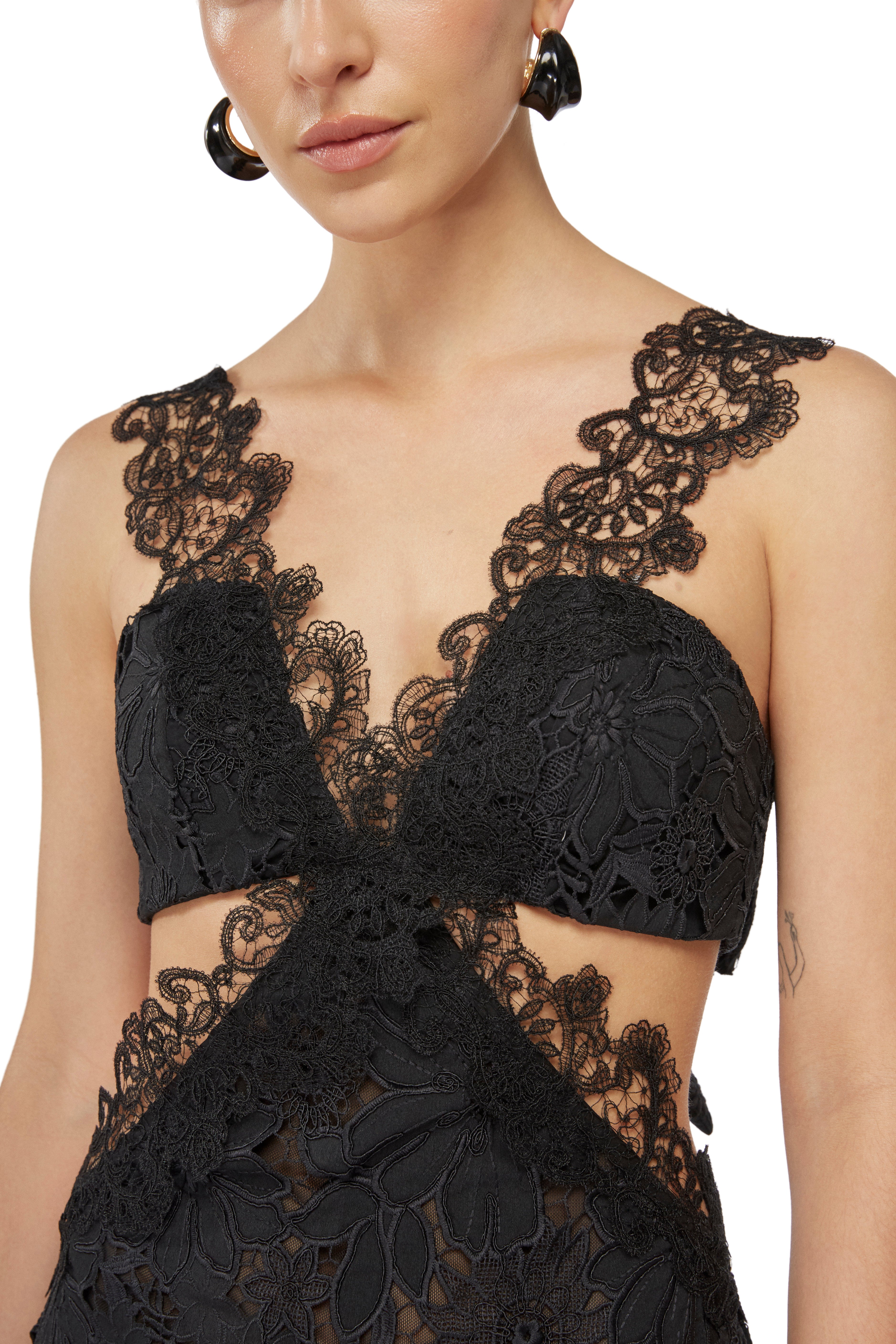 SAHARA MINI DRESS BLACK