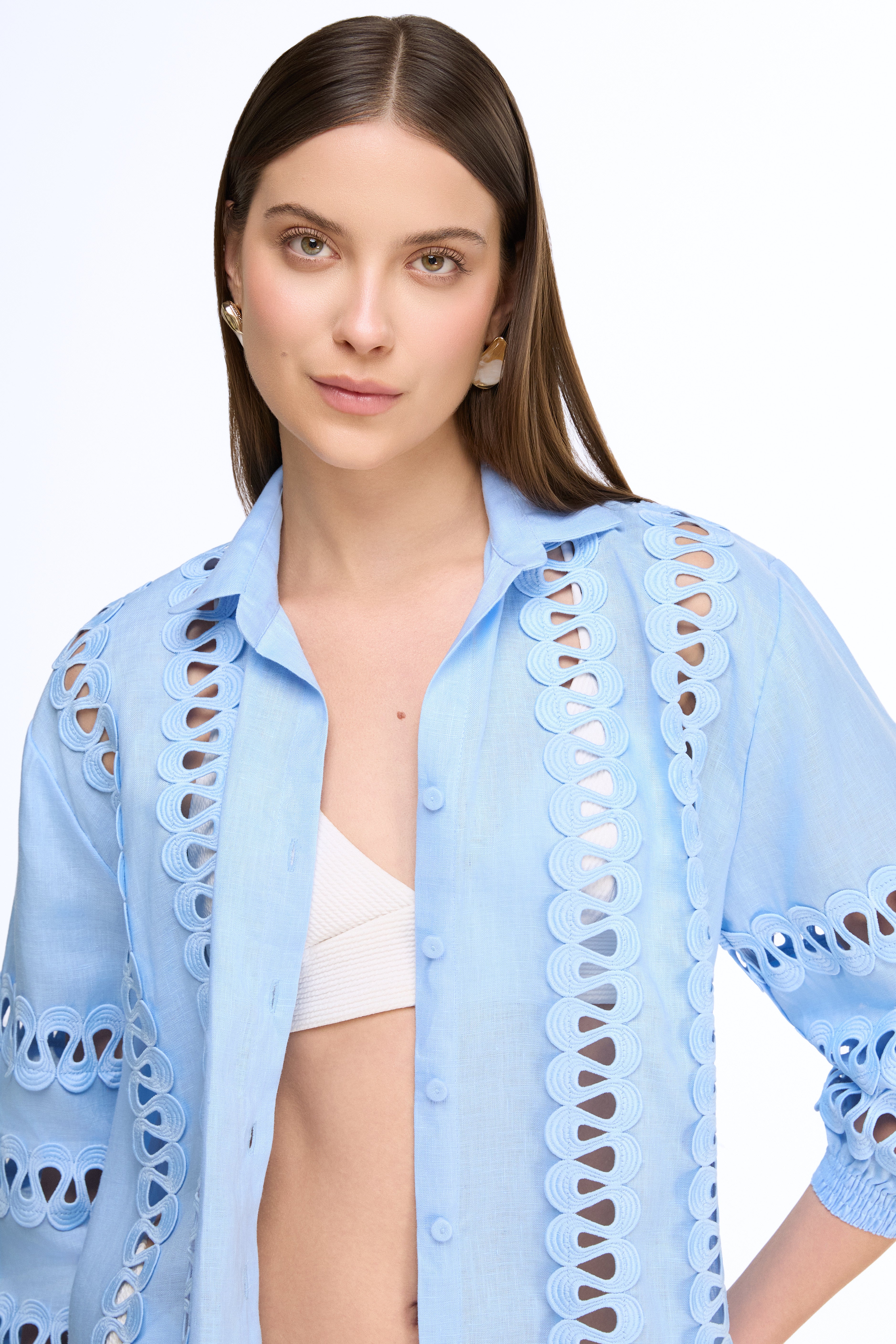 SOLANA SHIRT BLUE