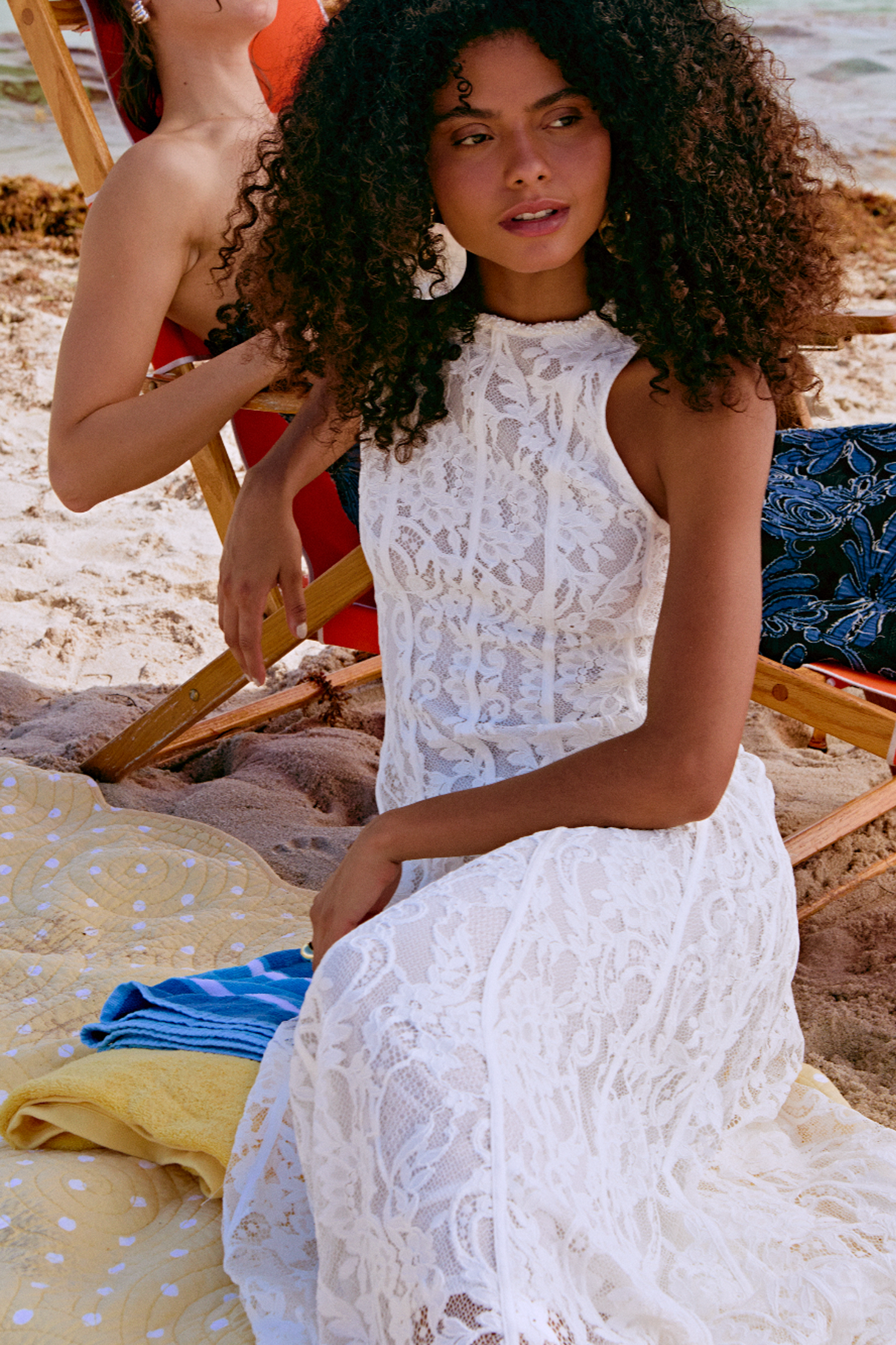 ANTOINETTE MIDI DRESS WHITE