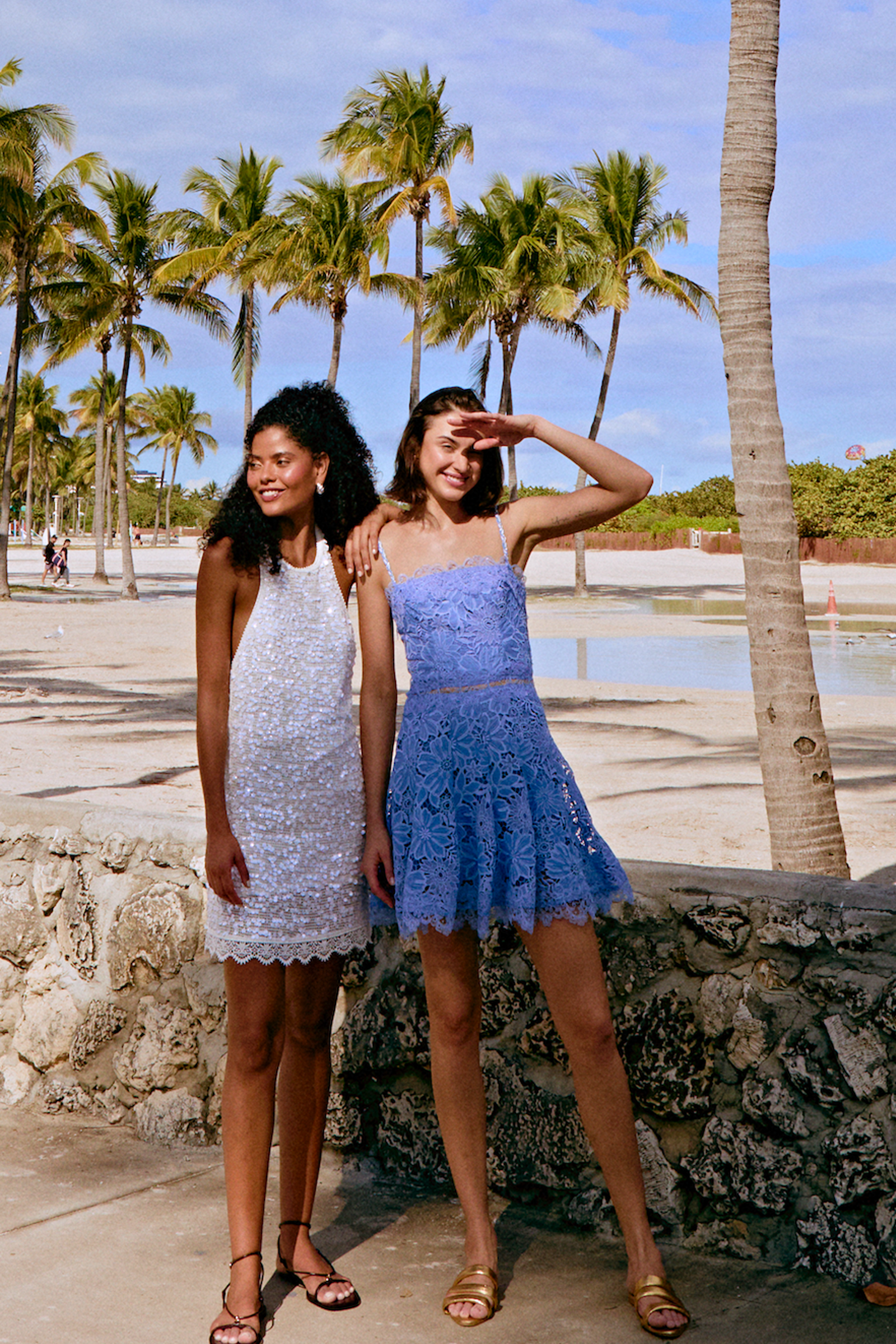 LUMINA MINI DRESS WHITE