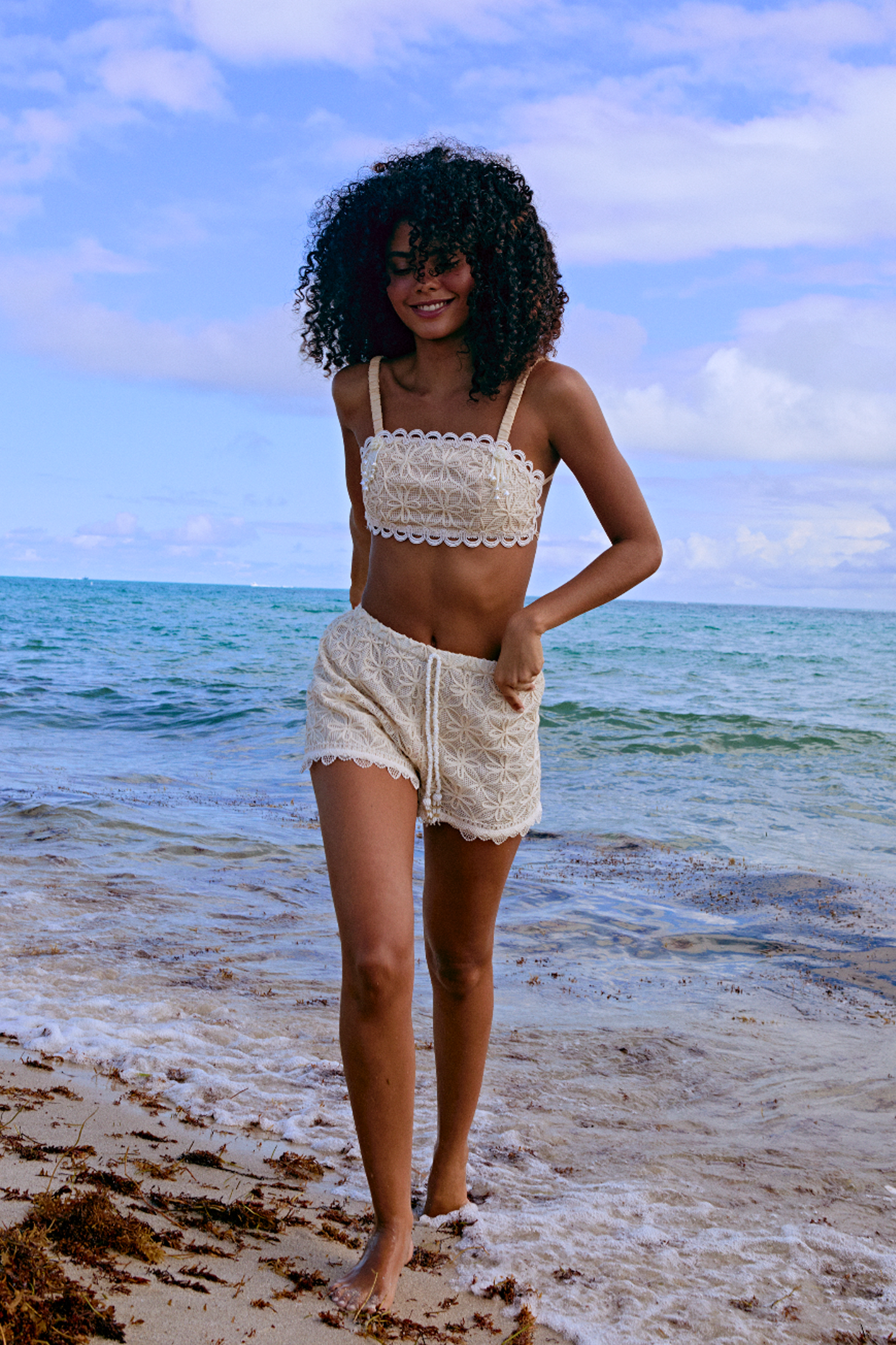 SOLENNE SHORT CREAM