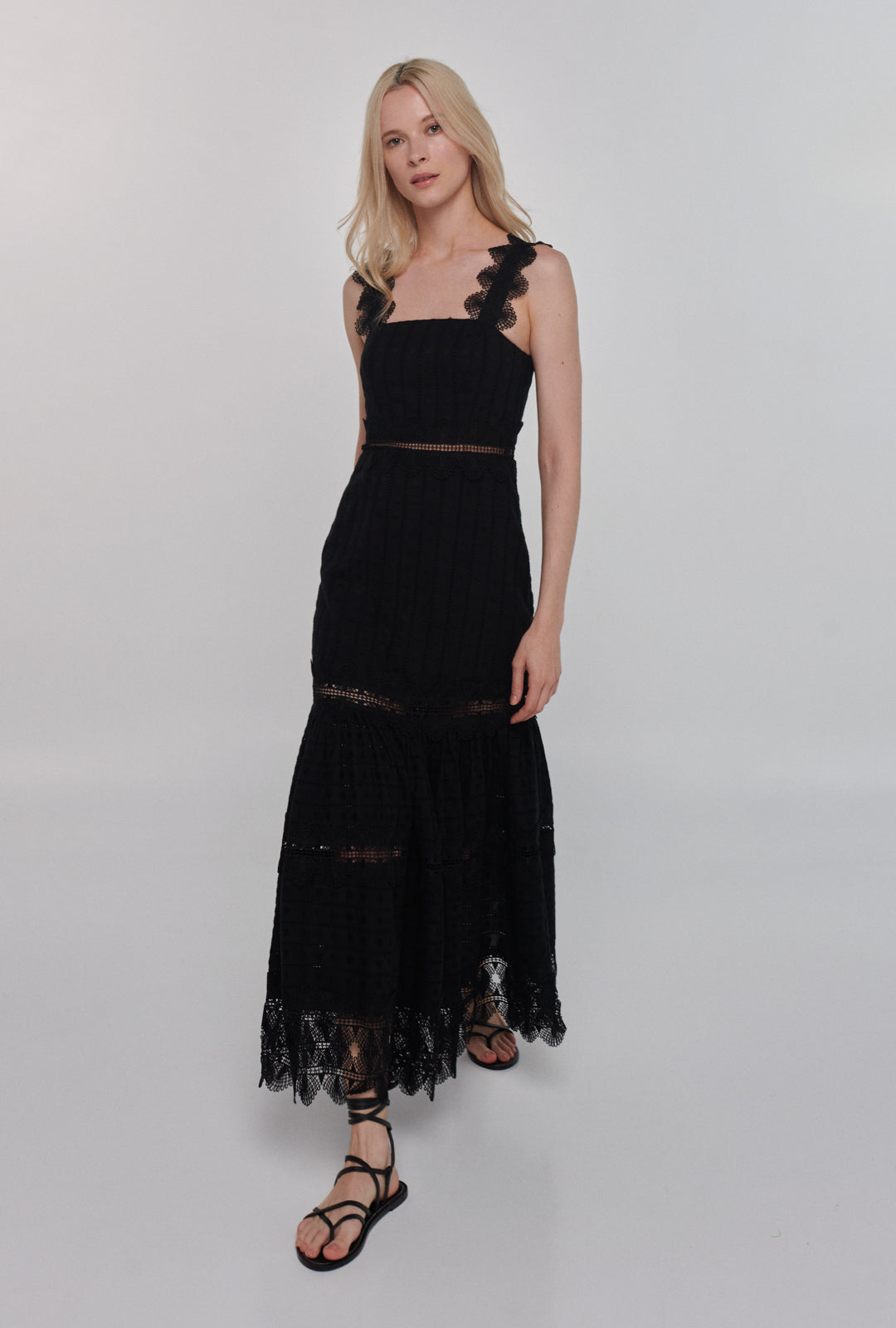 WAIMARI SIRENEUSSE DRESS BLACK WAIMARI SIRENEUSSE DRESS BLACK