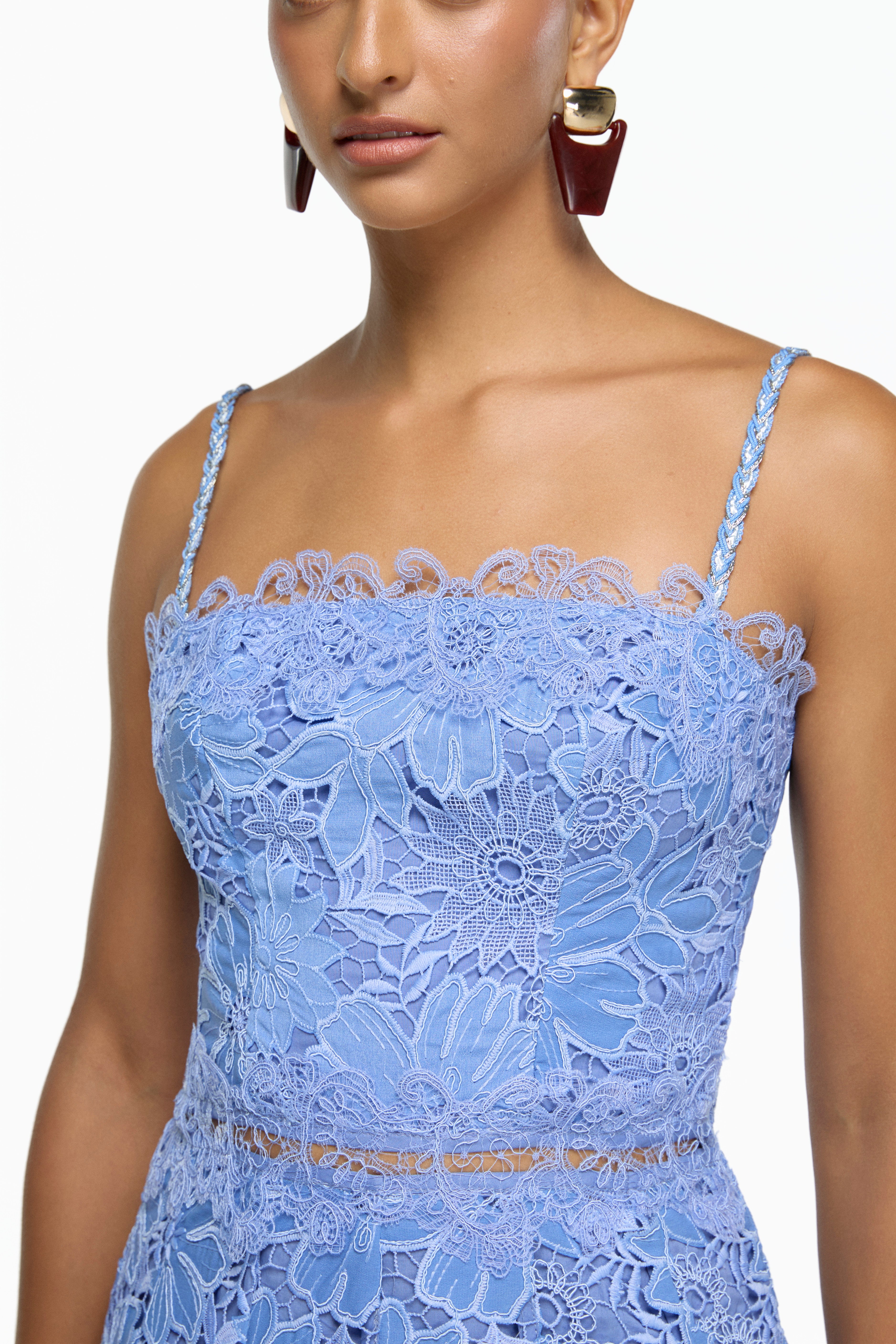 ALICE MINI DRESS BLUE
