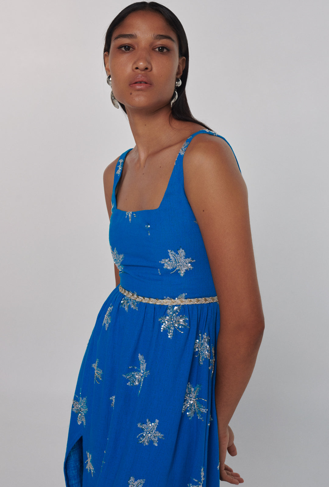 OLIVIA DRESS COBALT BLUE