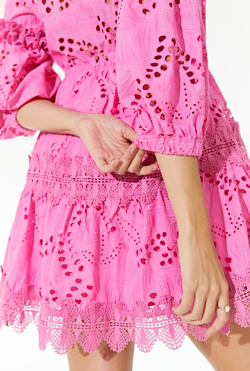 CONNIE DRESS MAGENTA