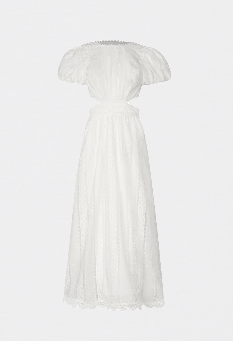 IRINA MAXI DRESS WHITE