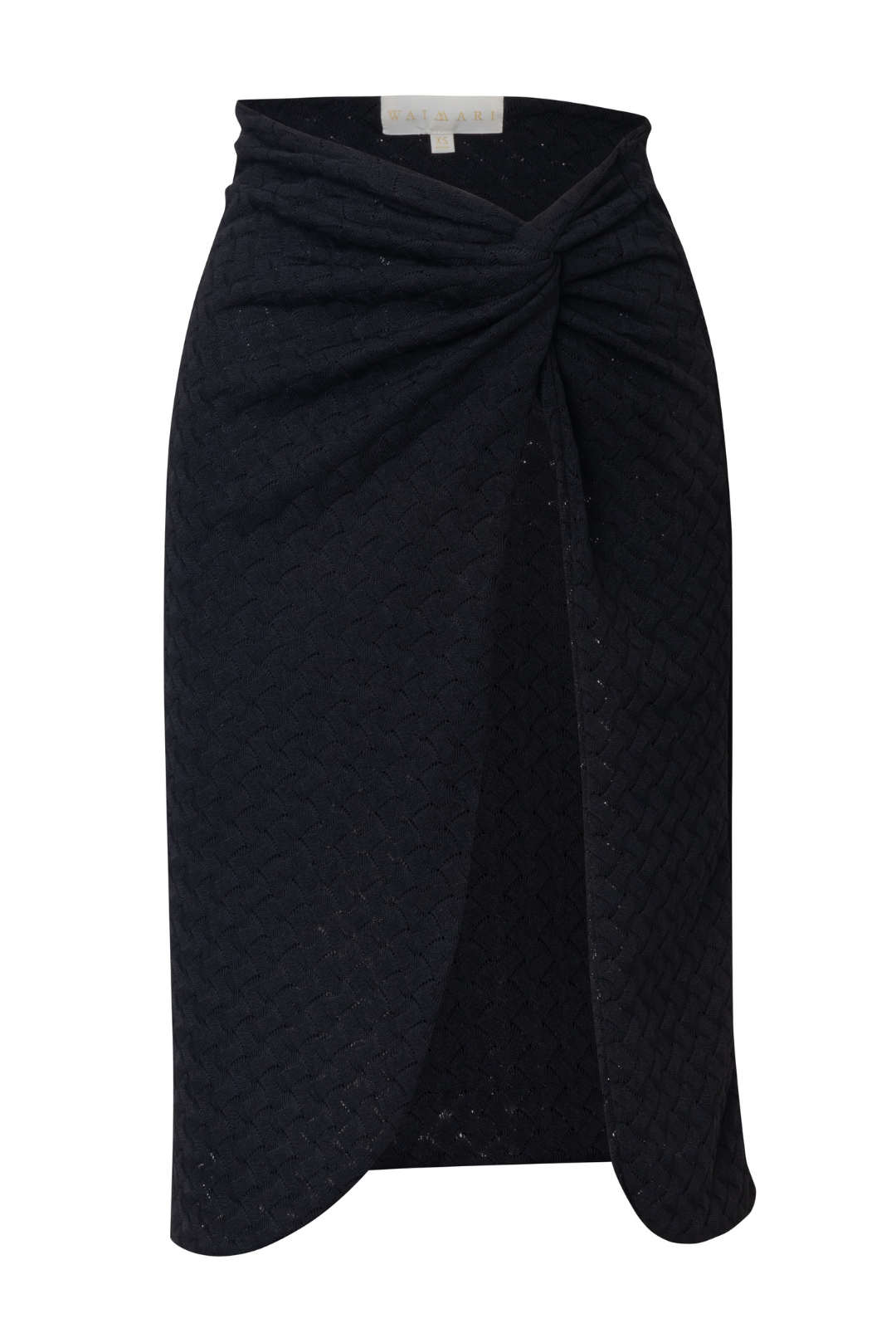 PACIFICA MIDI SKIRT BLACK