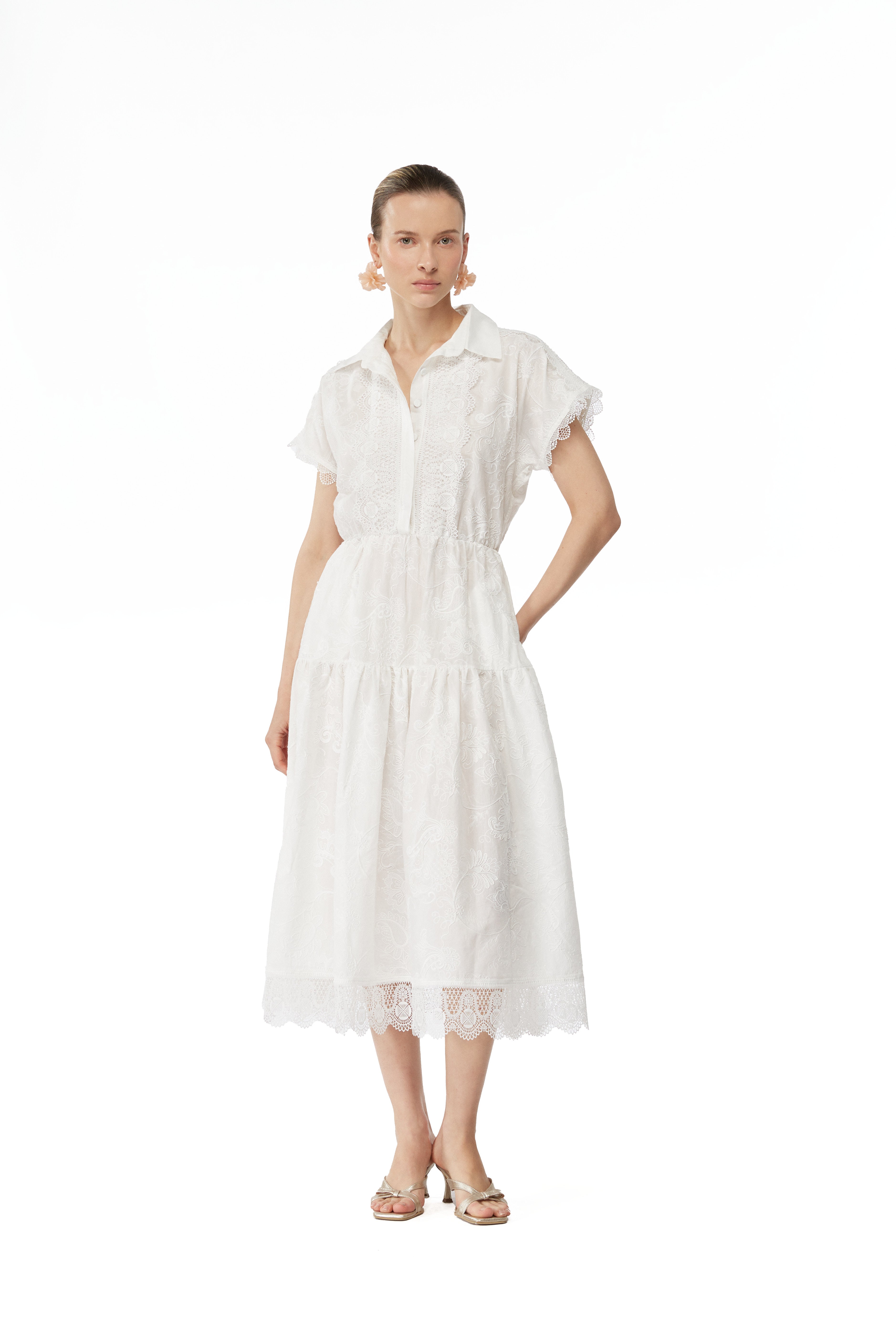 AURA MAXI DRESS WHITE