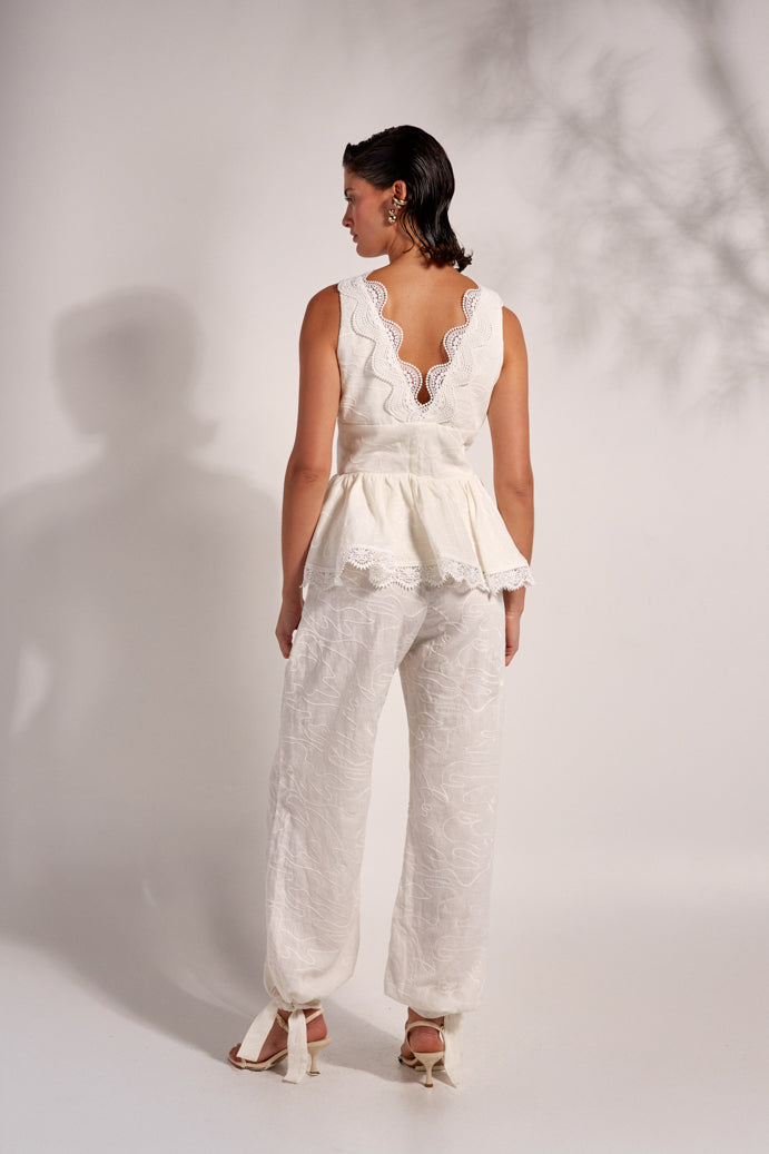 AWA PANTS WHITE